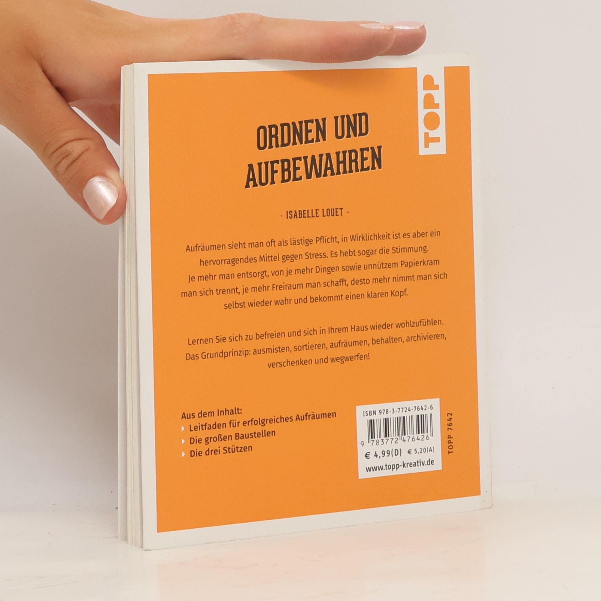 Isabelle Louet Ordnen und Aufbewahren