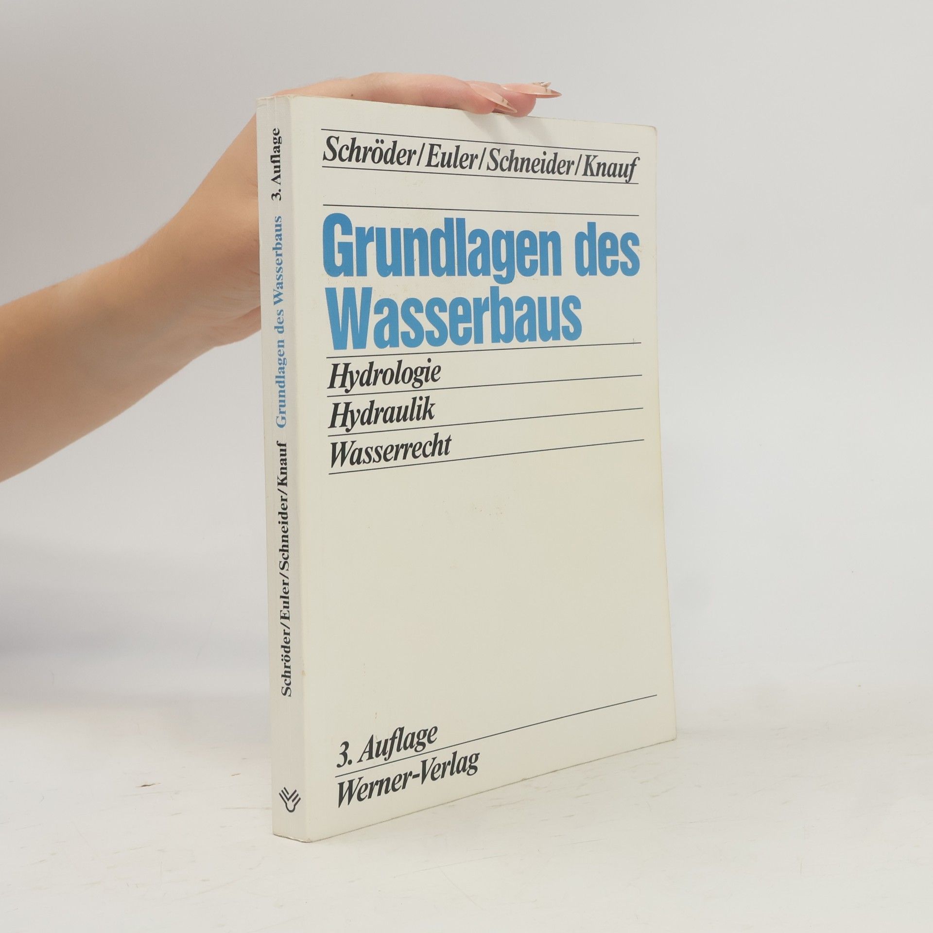 Grundlagen des Wasserbaus