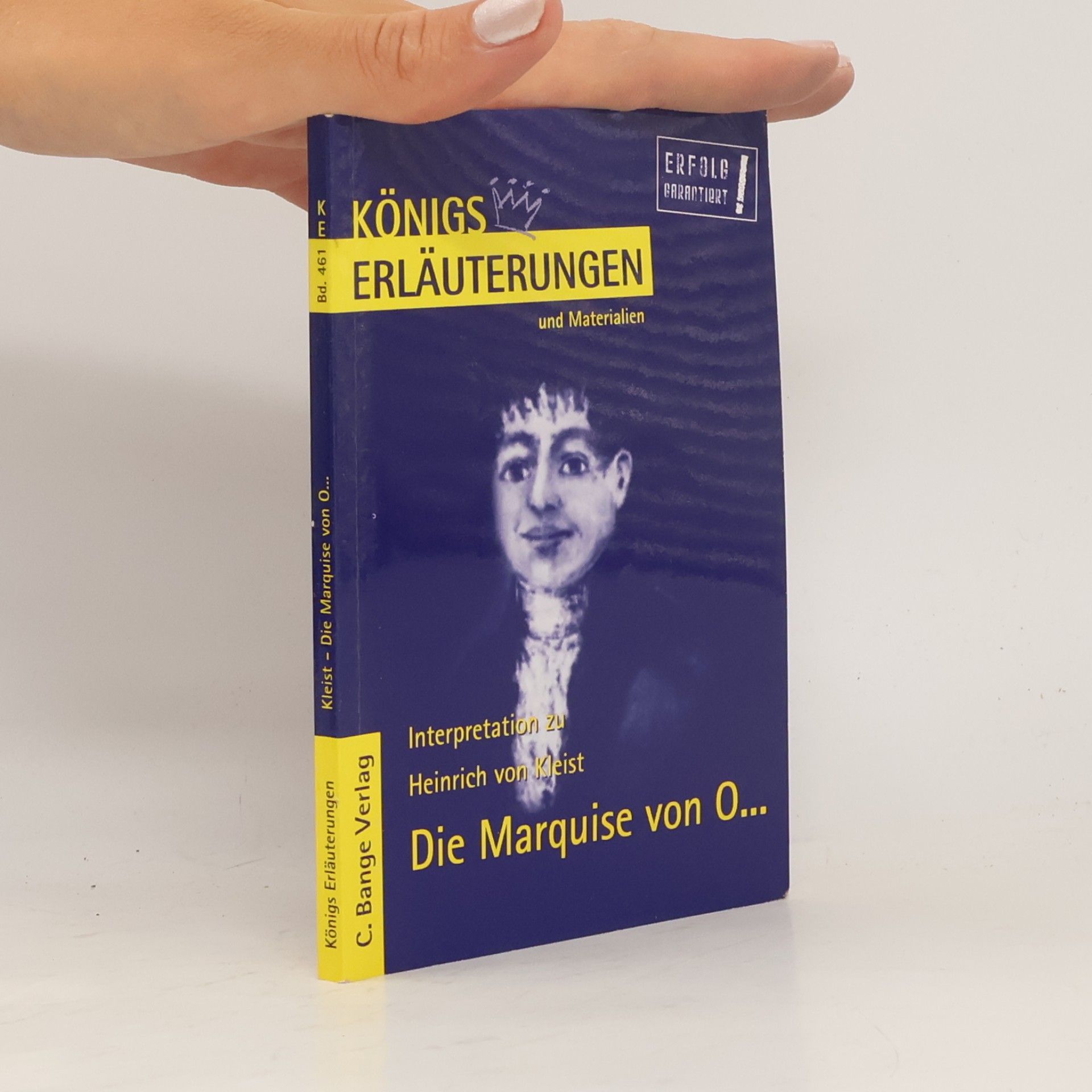 Heinrich von Kleist Königs Erläuterungen und Materialien, Interpretation zu Kleist. Die Marquise von O...