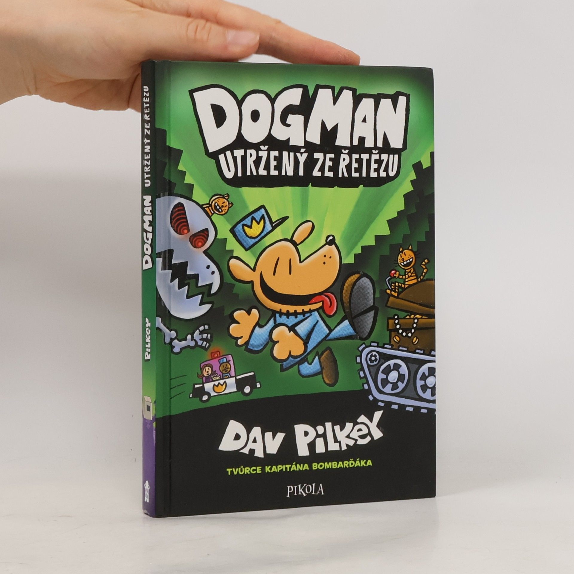 Dav Pilkey Dogman utržený ze řetězu