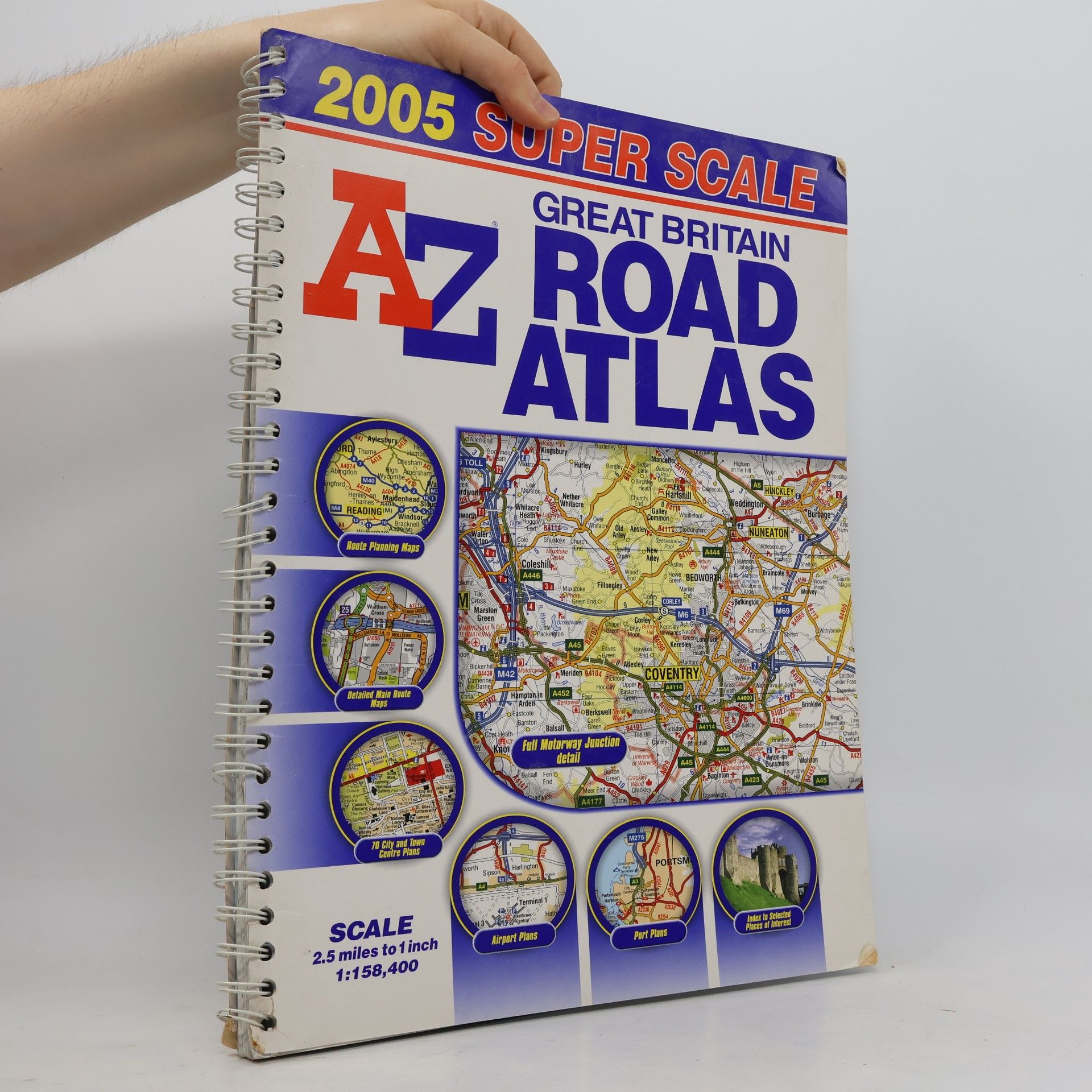 Collectif d'auteurs Great Britain A-Z Road Atlas