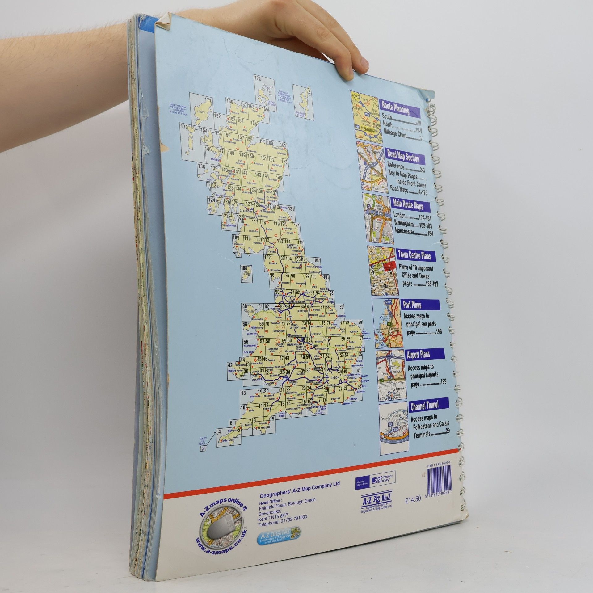Great Britain A-Z Road Atlas