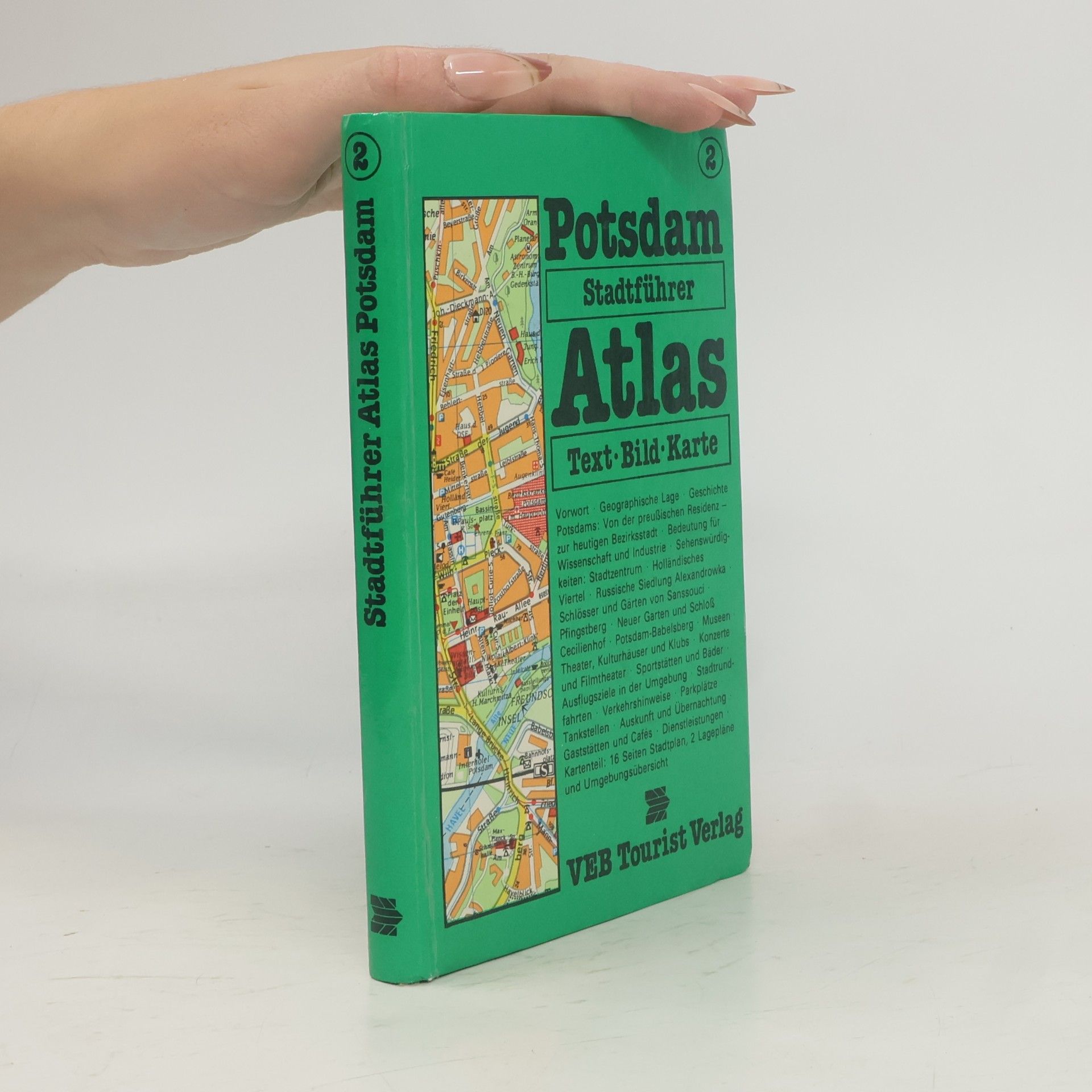 Autorenkollektiv Stadtführer Atlas Potsdam 2