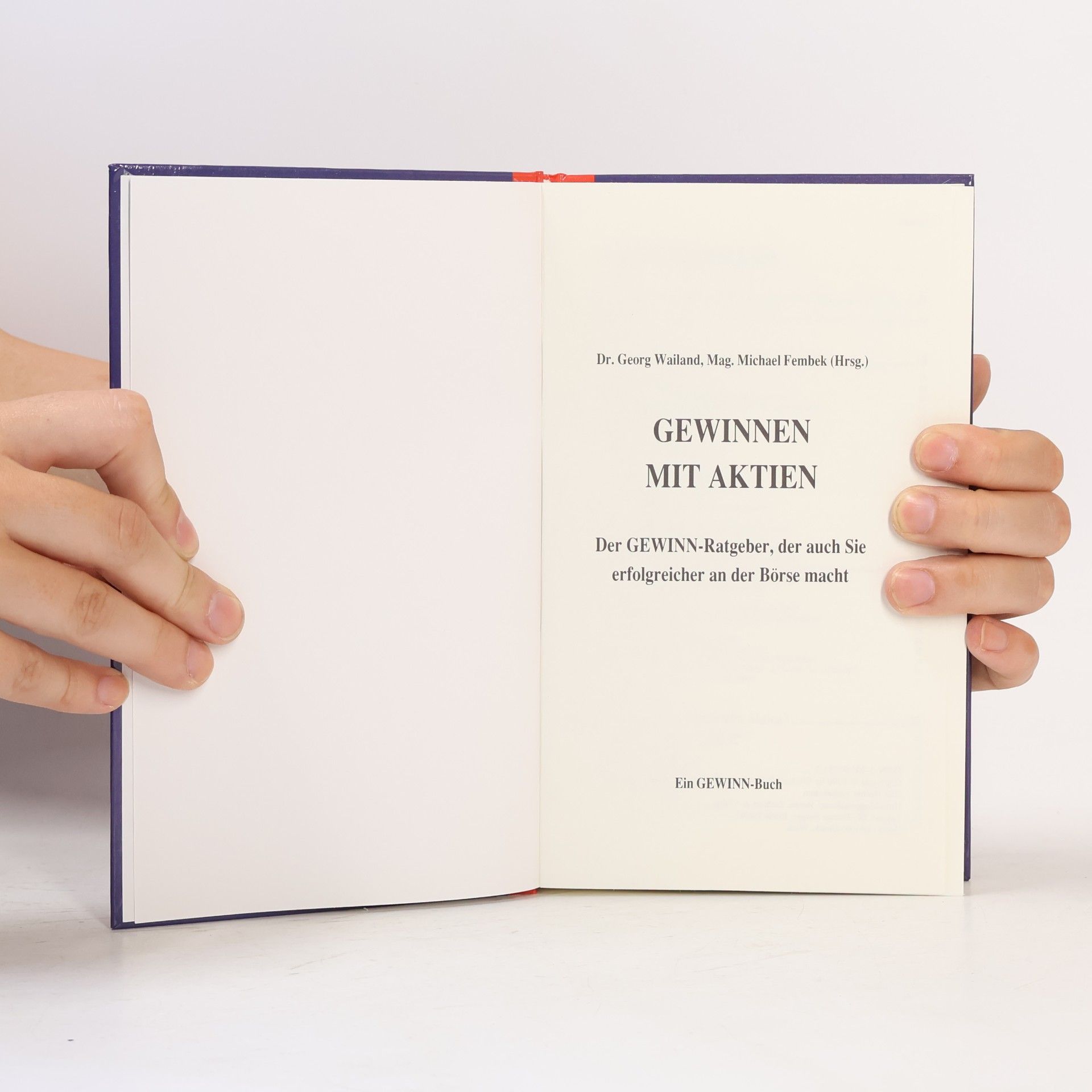 Georg Wailand Gewinnen mit aktien