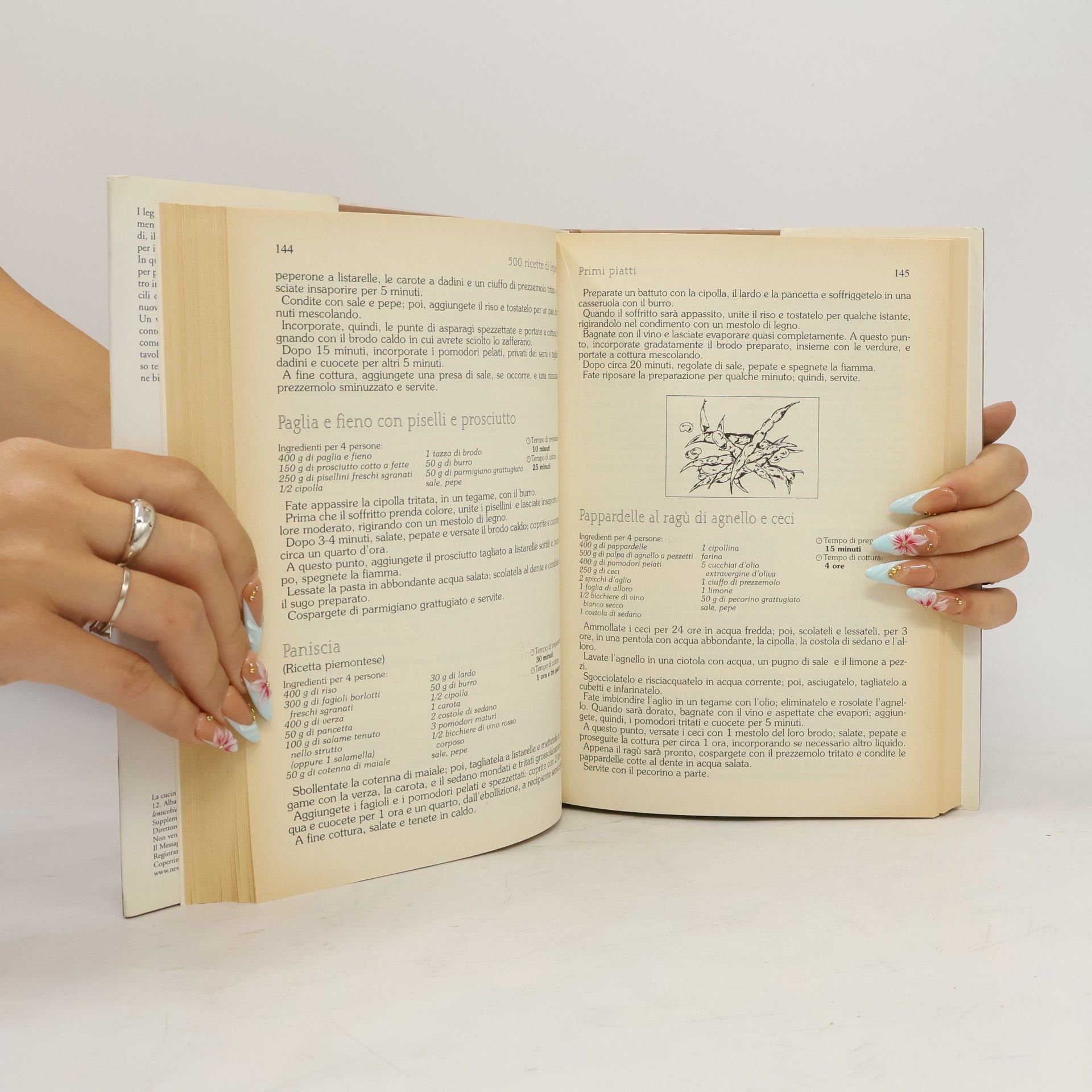 Autorenkollektiv 500 ricette con i legumi ceci, fagioli, piselli, lenticchie, fave e soia