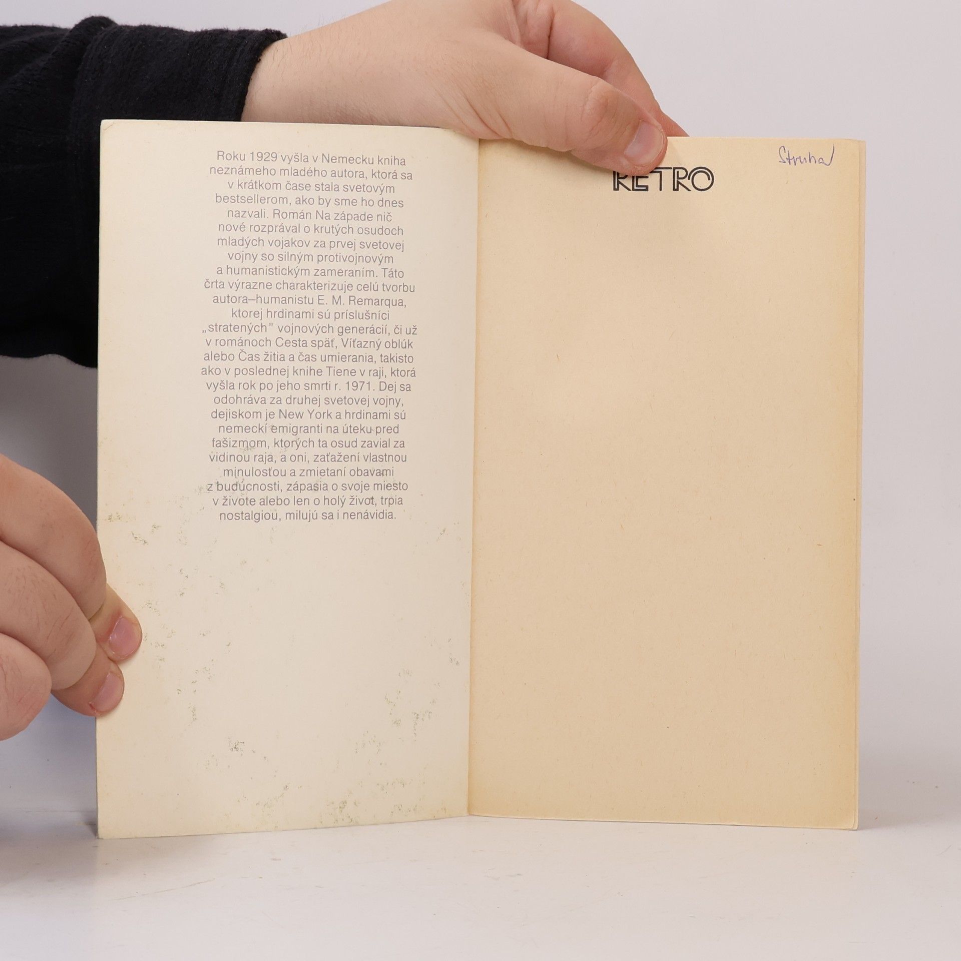 Erich Maria Remarque Tiene v raji