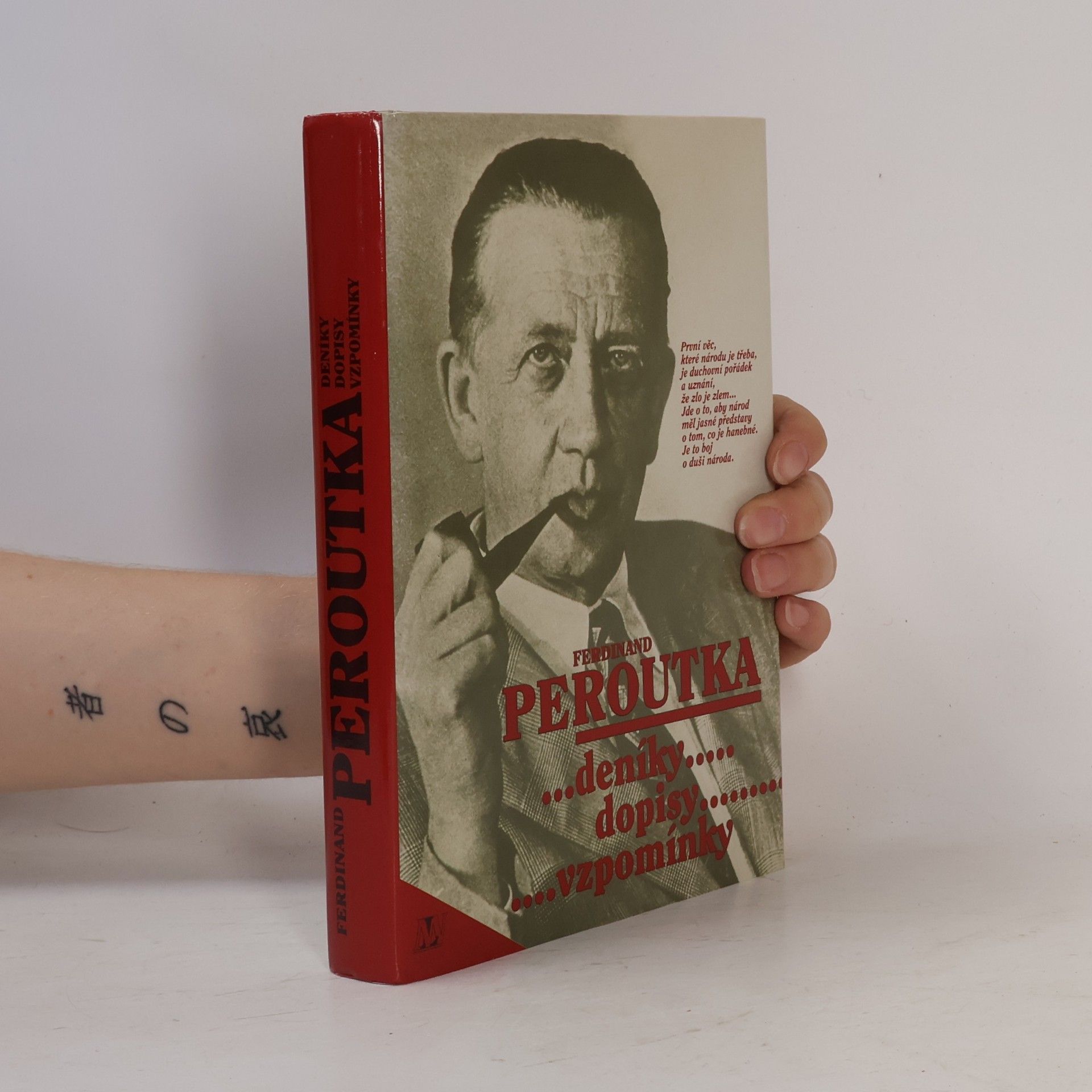 Slávka Peroutková Ferdinand Peroutka : deníky, dopisy, vzpomínky