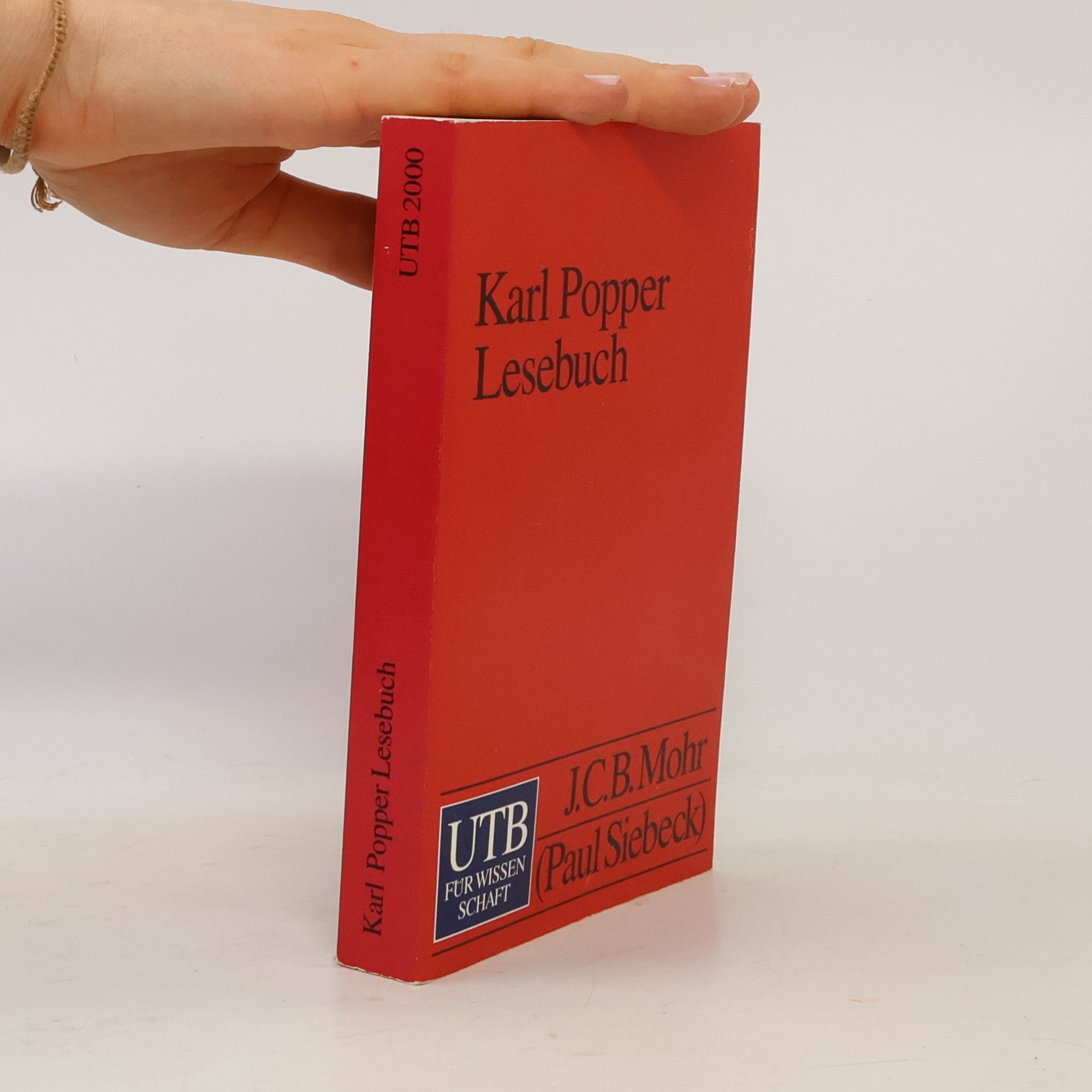 Karl Popper Karl Popper Lesebuch