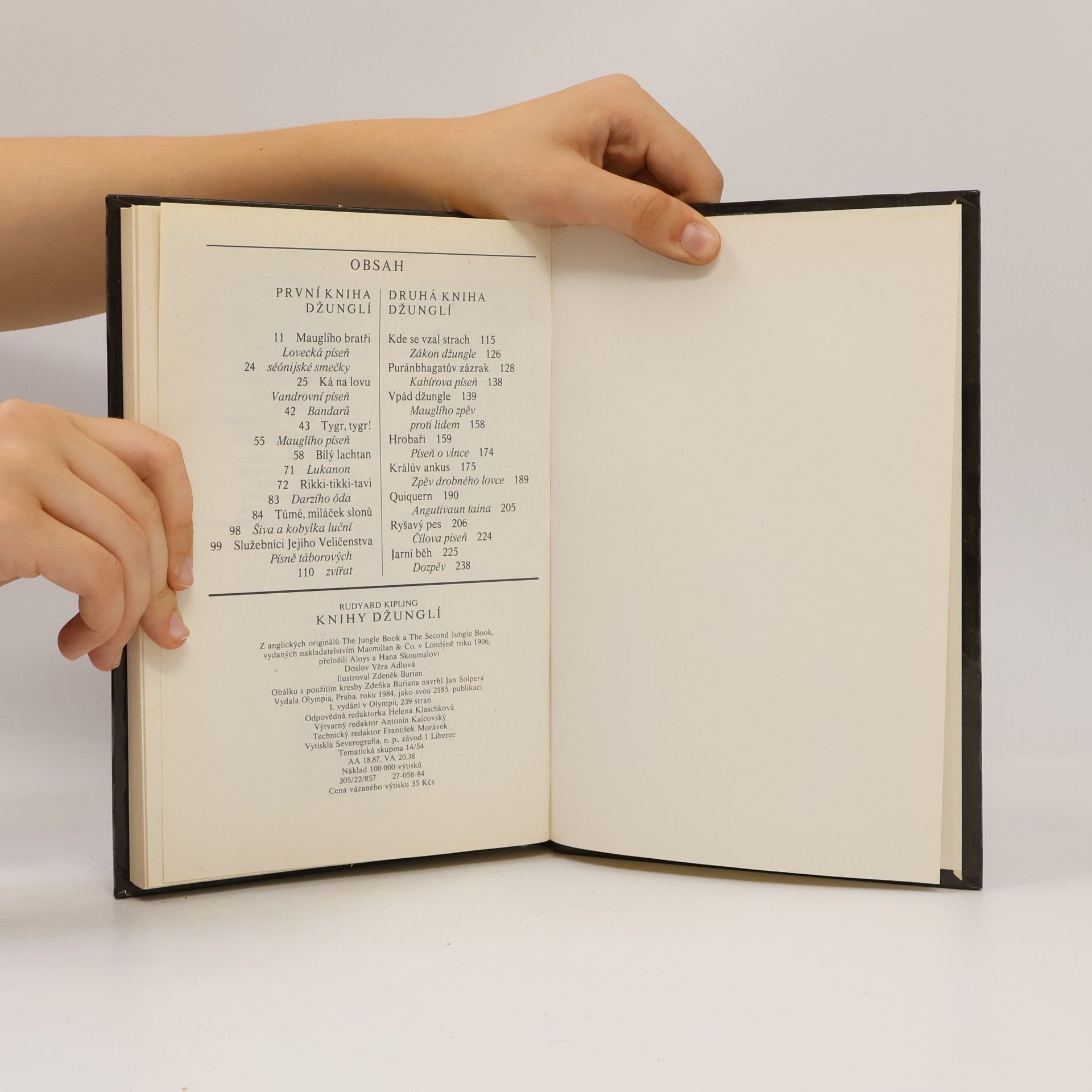 Rudyard Kipling Knihy džunglí