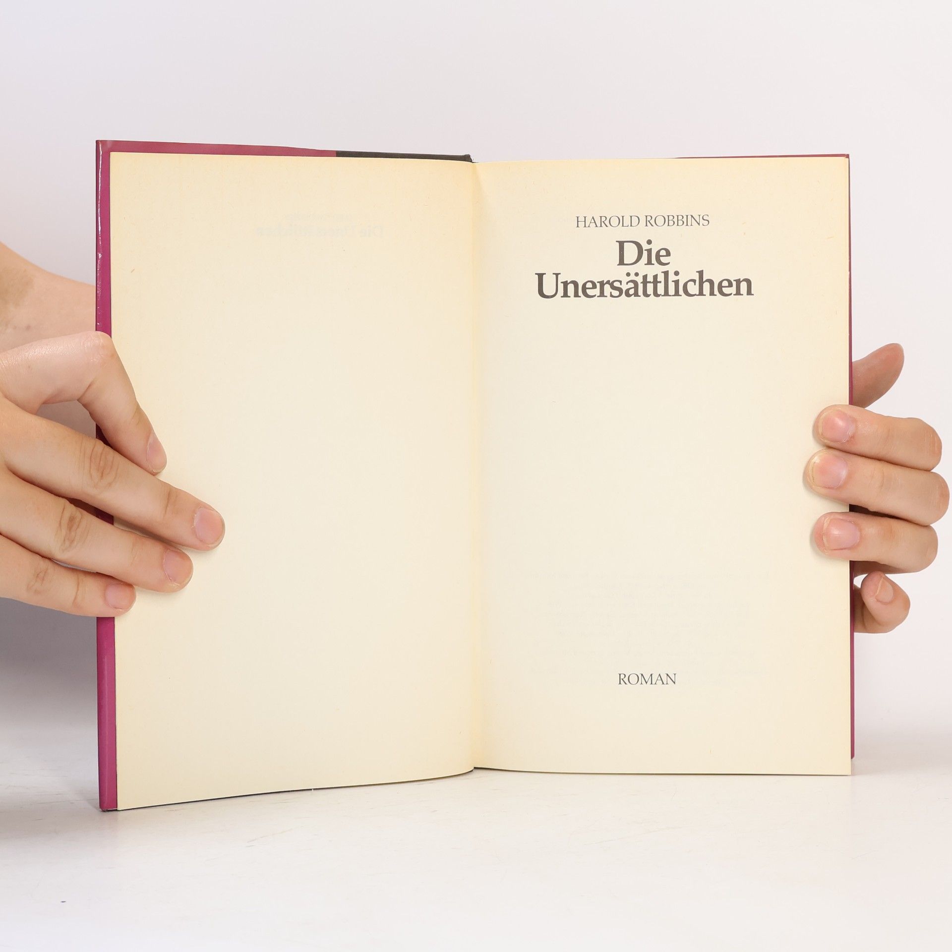 Harold Robbins Die Unersättlichen