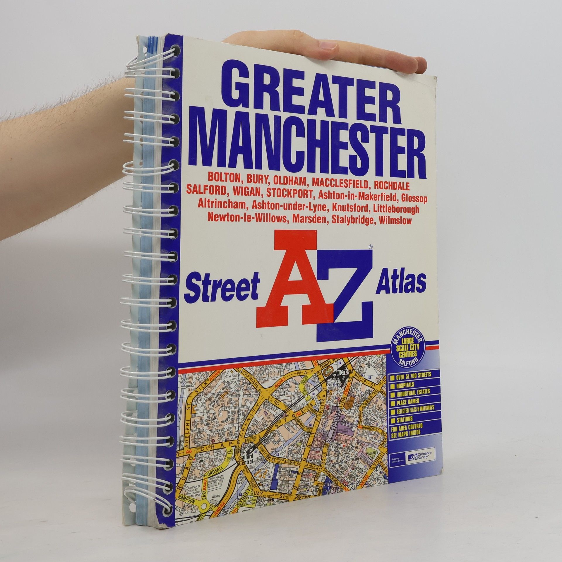 Collectif d'auteurs A-Z Street Atlas of Greater Manchester