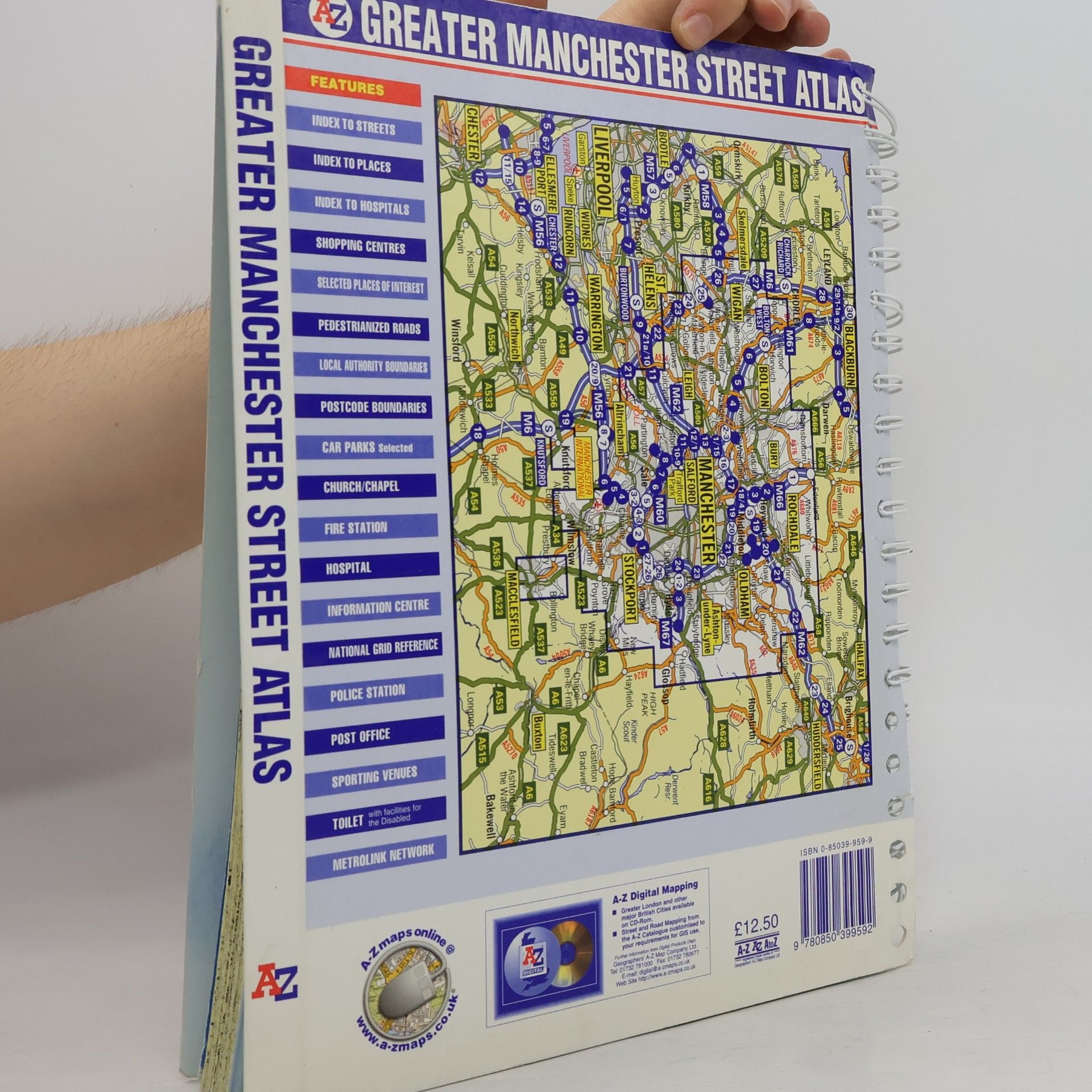 A-Z Street Atlas of Greater Manchester