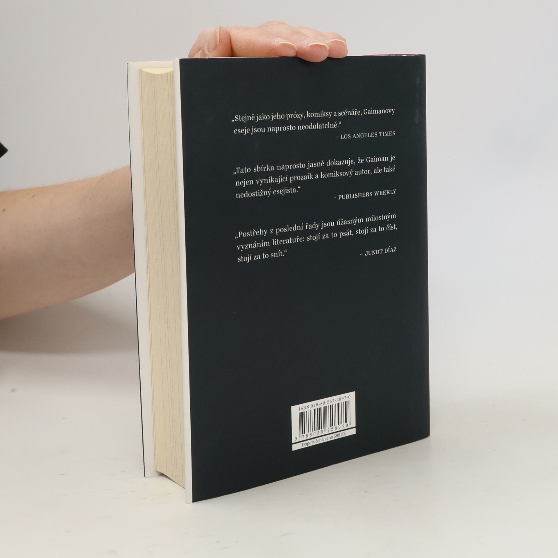 Neil Gaiman Postřehy z poslední řady: Vybrané texty