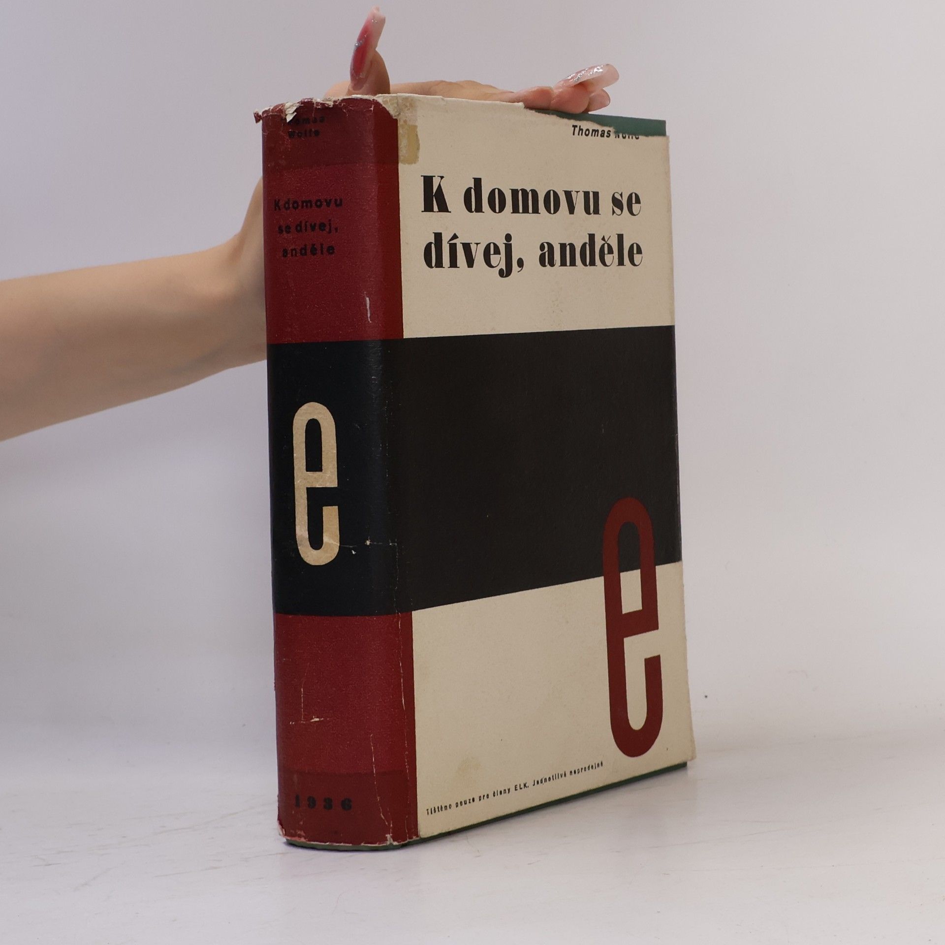 Thomas Clayton Wolfe K domovu se dívej, anděle