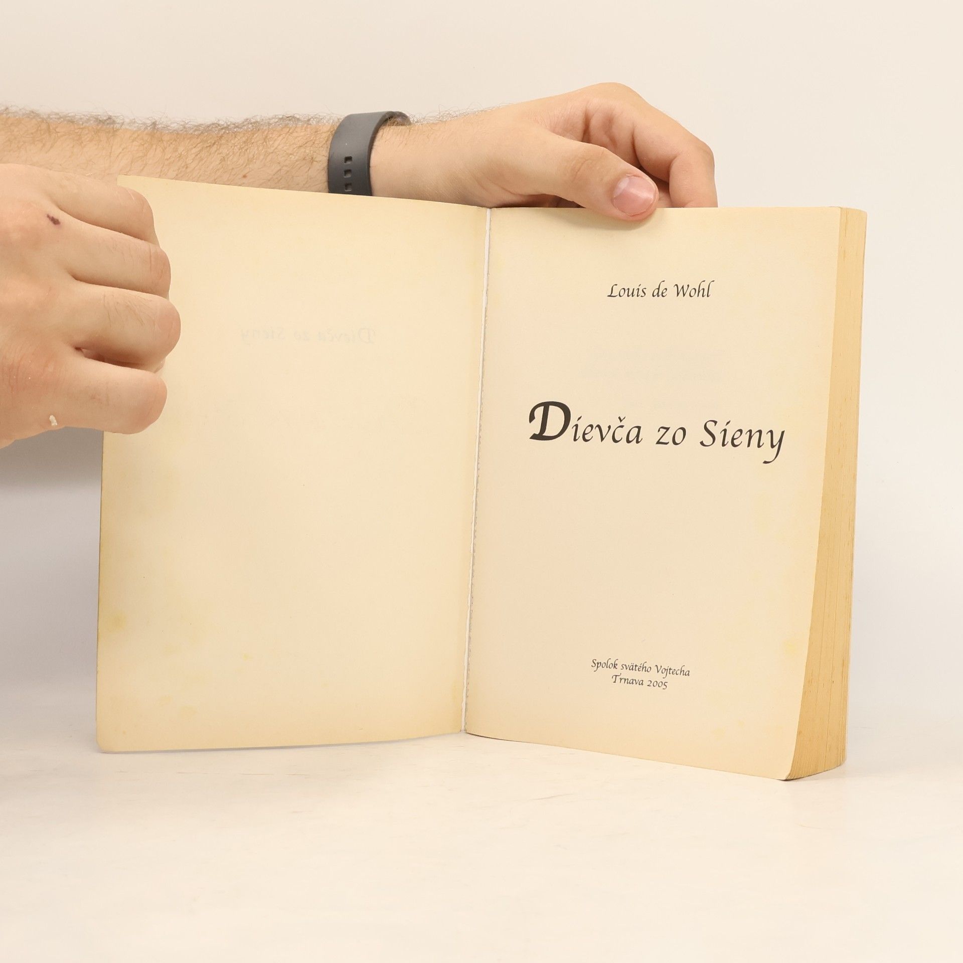 Louis de Wohl Dievča zo Sieny