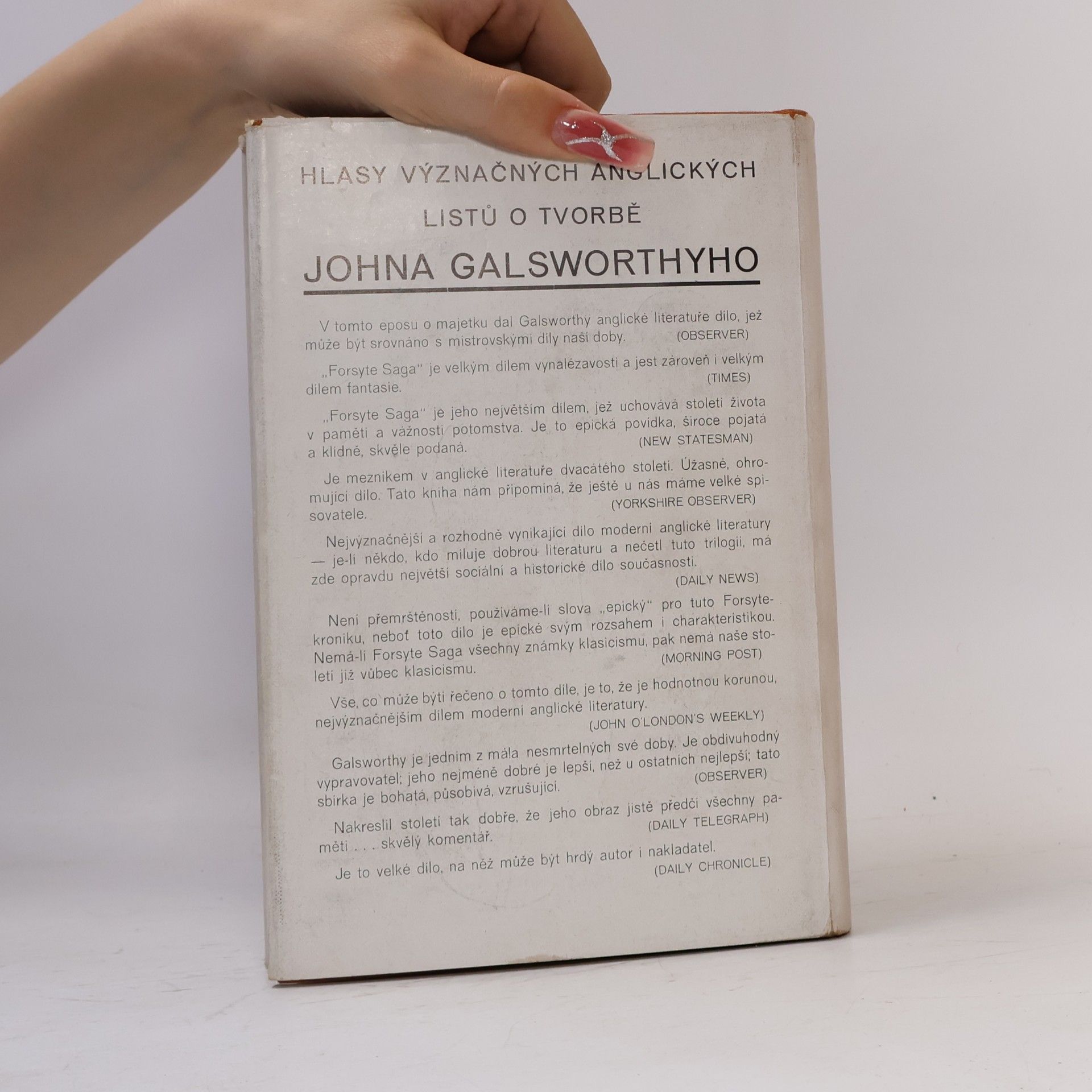 John Galsworthy K pronajmutí . Sága rodu Forsytů III