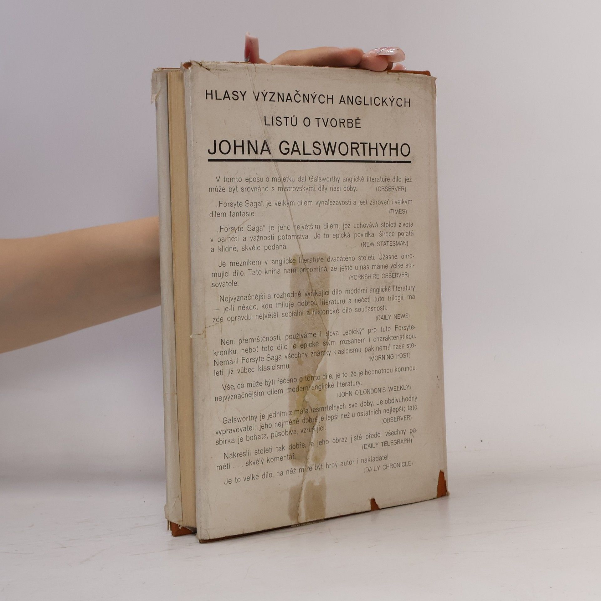 John Galsworthy Bílá opice