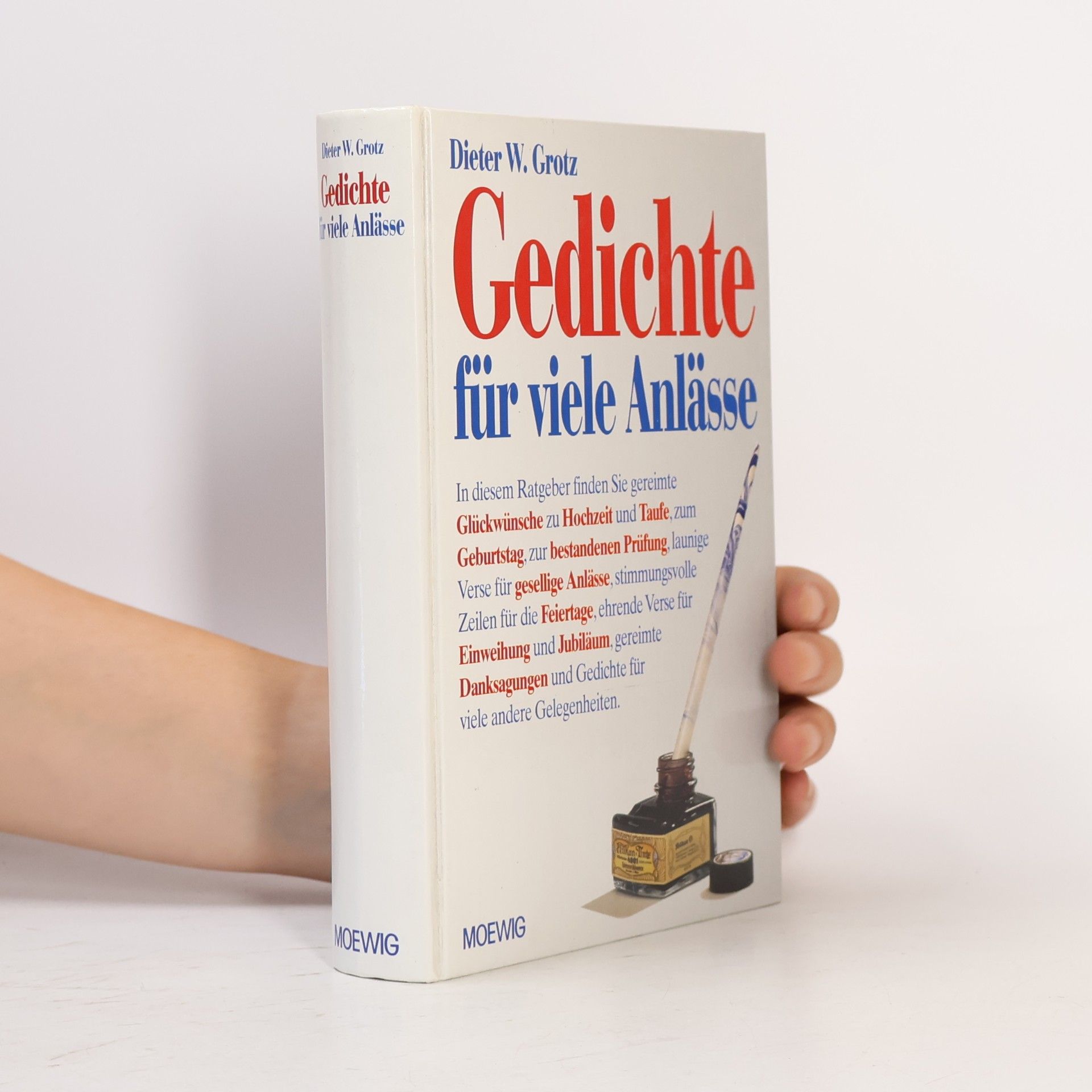 Dieter W. Grotz Gedichte für viele Anlässe