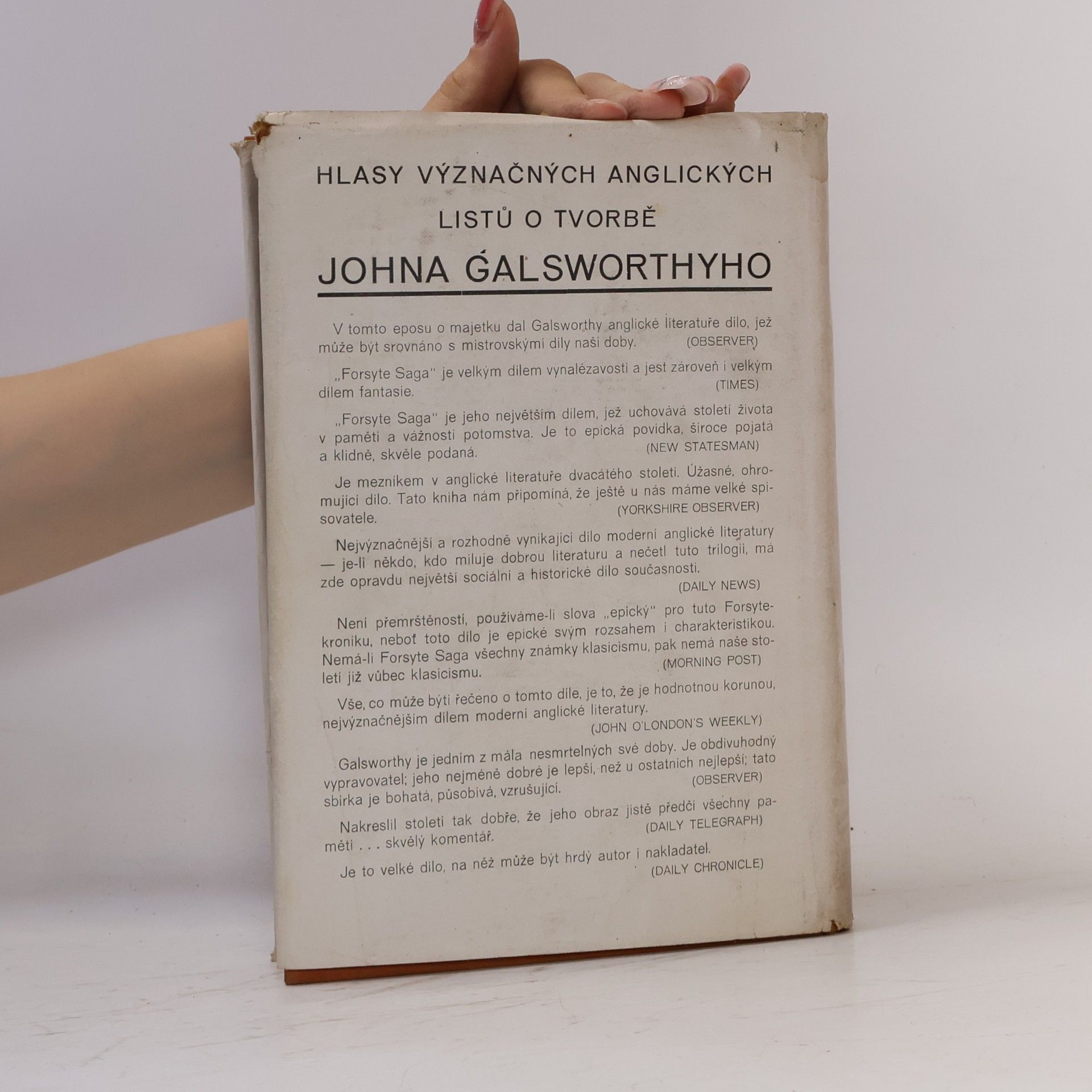 John Galsworthy Bohatec