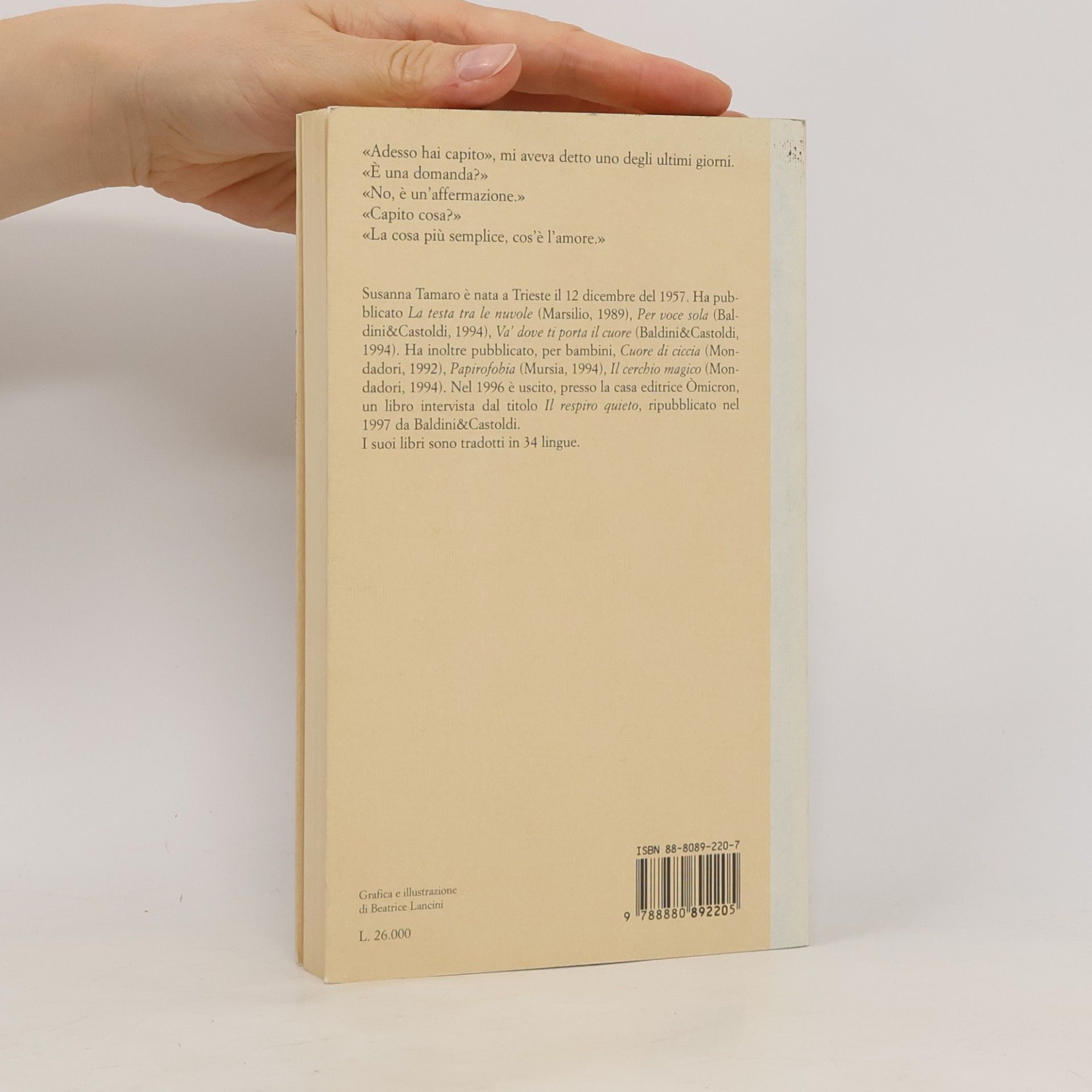 Susanna Tamaro Anima mundi