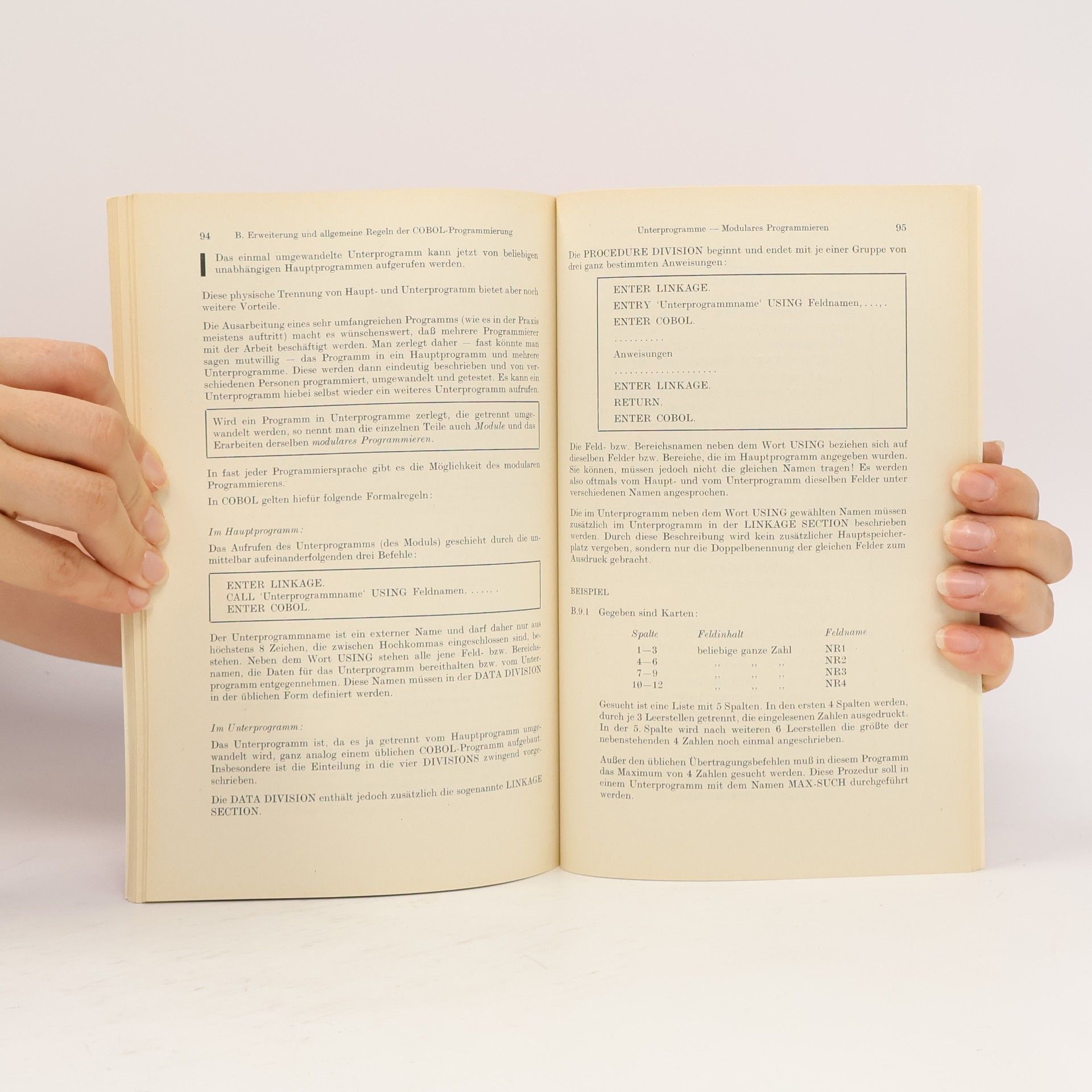 Alfred Berger Einführung in COBOL