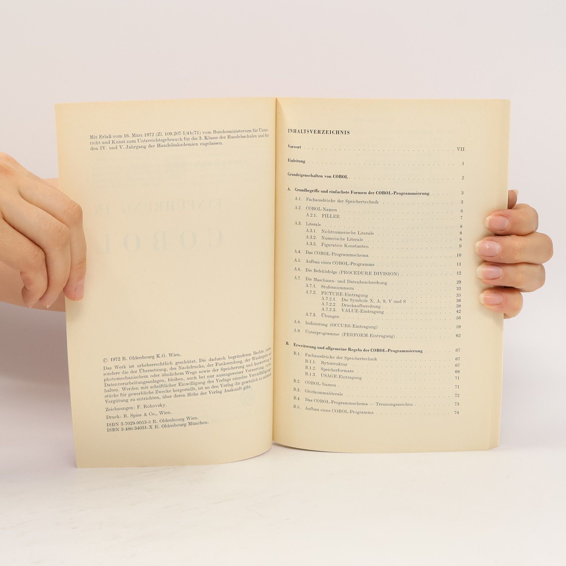 Alfred Berger Einführung in COBOL