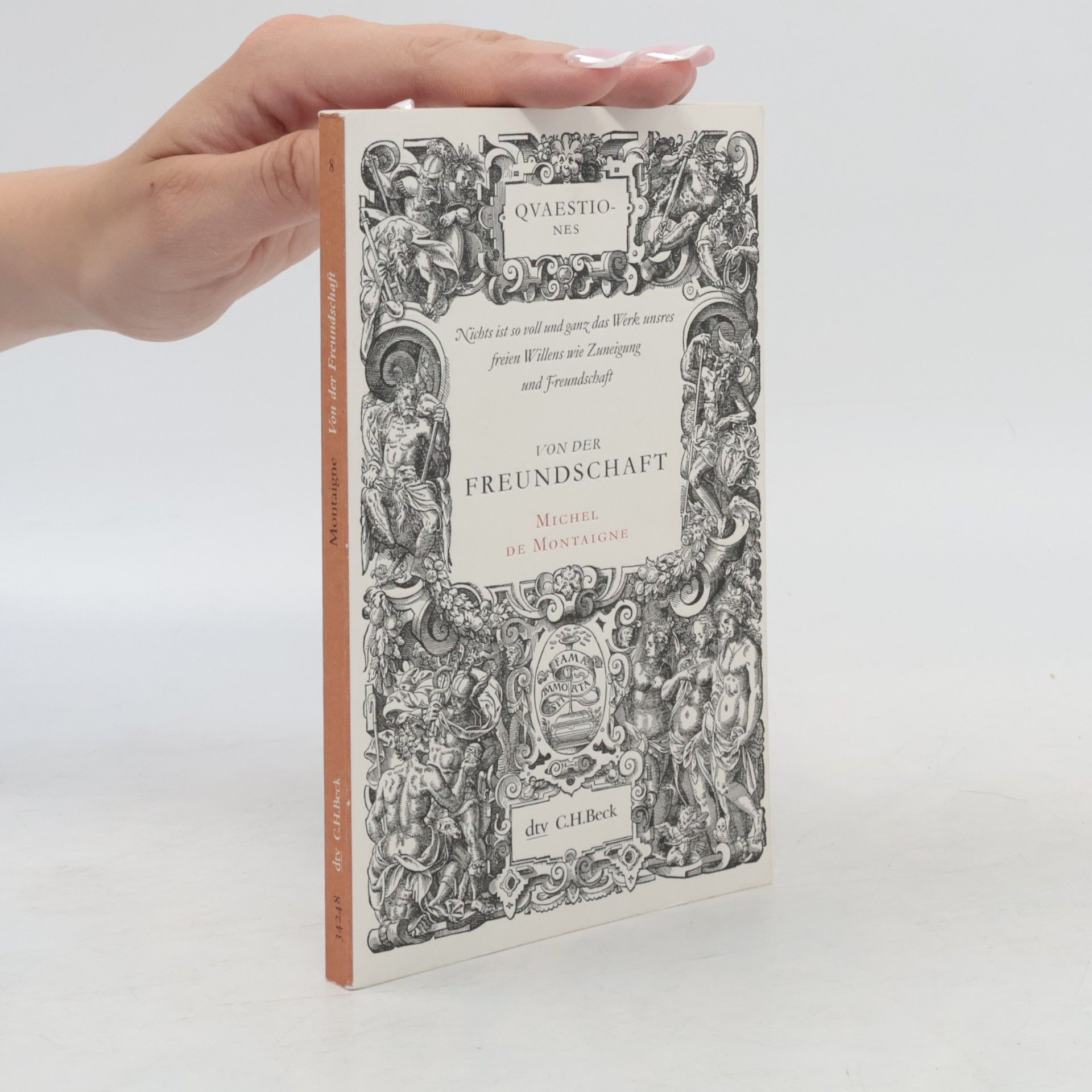 Michel de Montaigne Von der Freundschaft