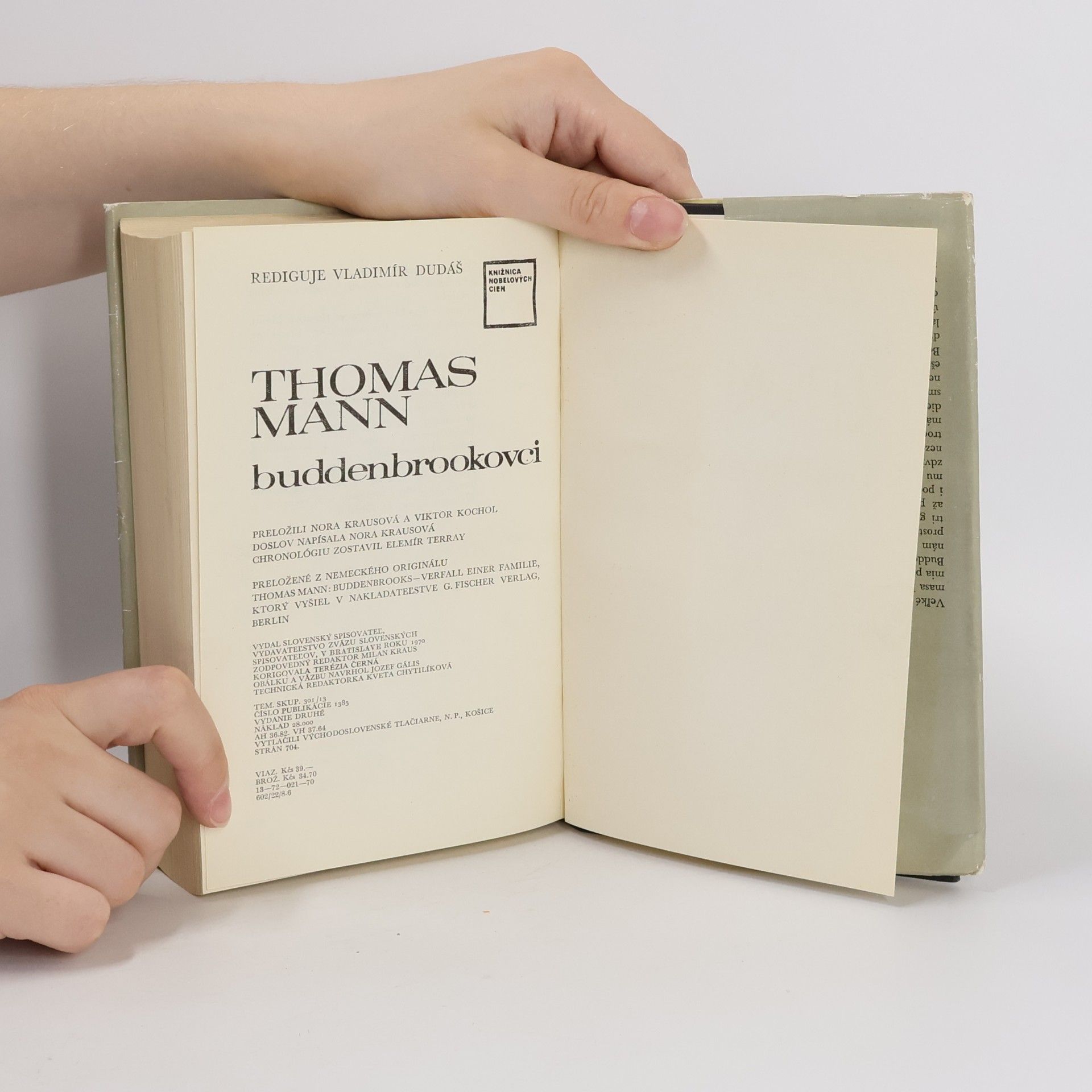 Thomas Mann Buddenbrookovci