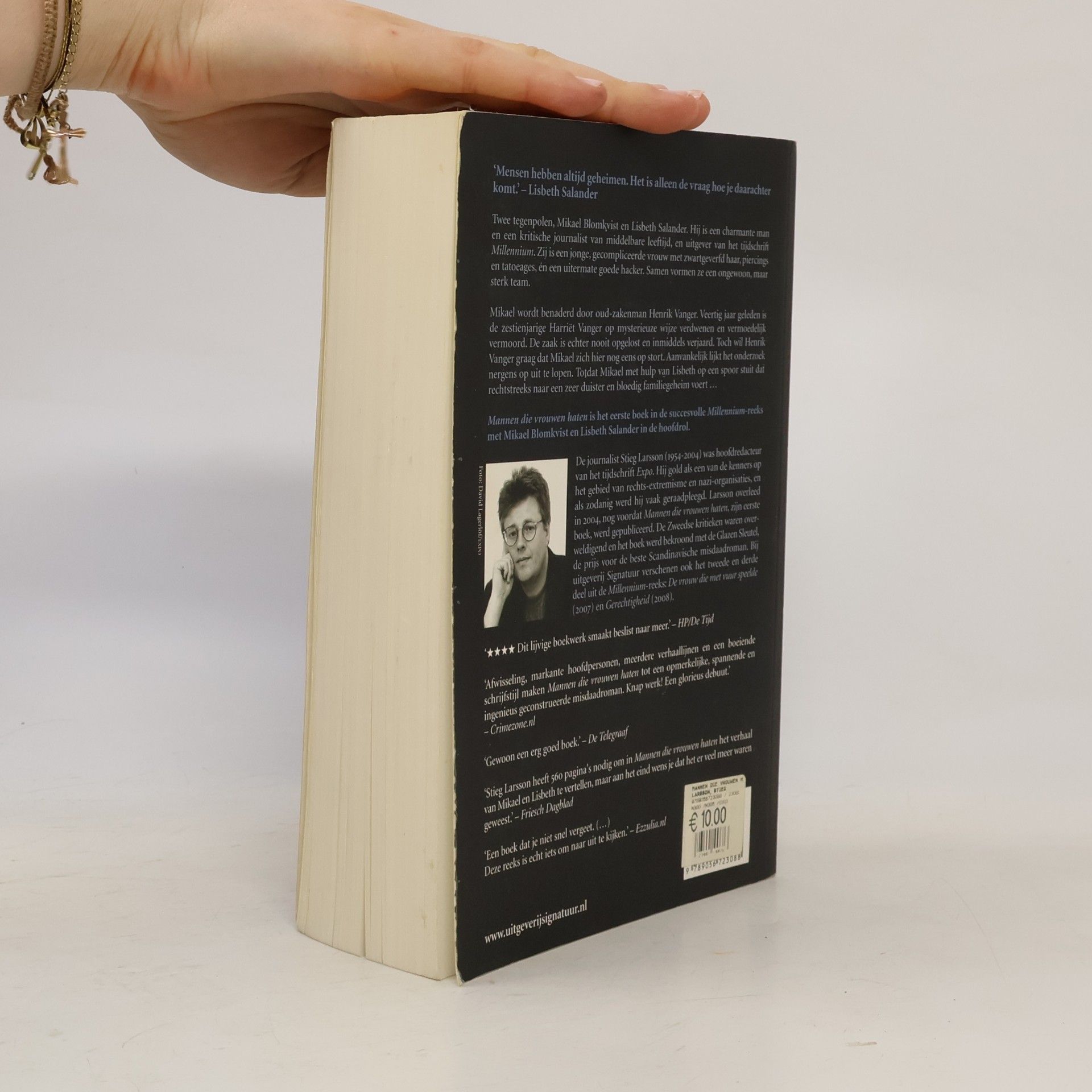 Stieg Larsson Mannen die vrouwen haten
