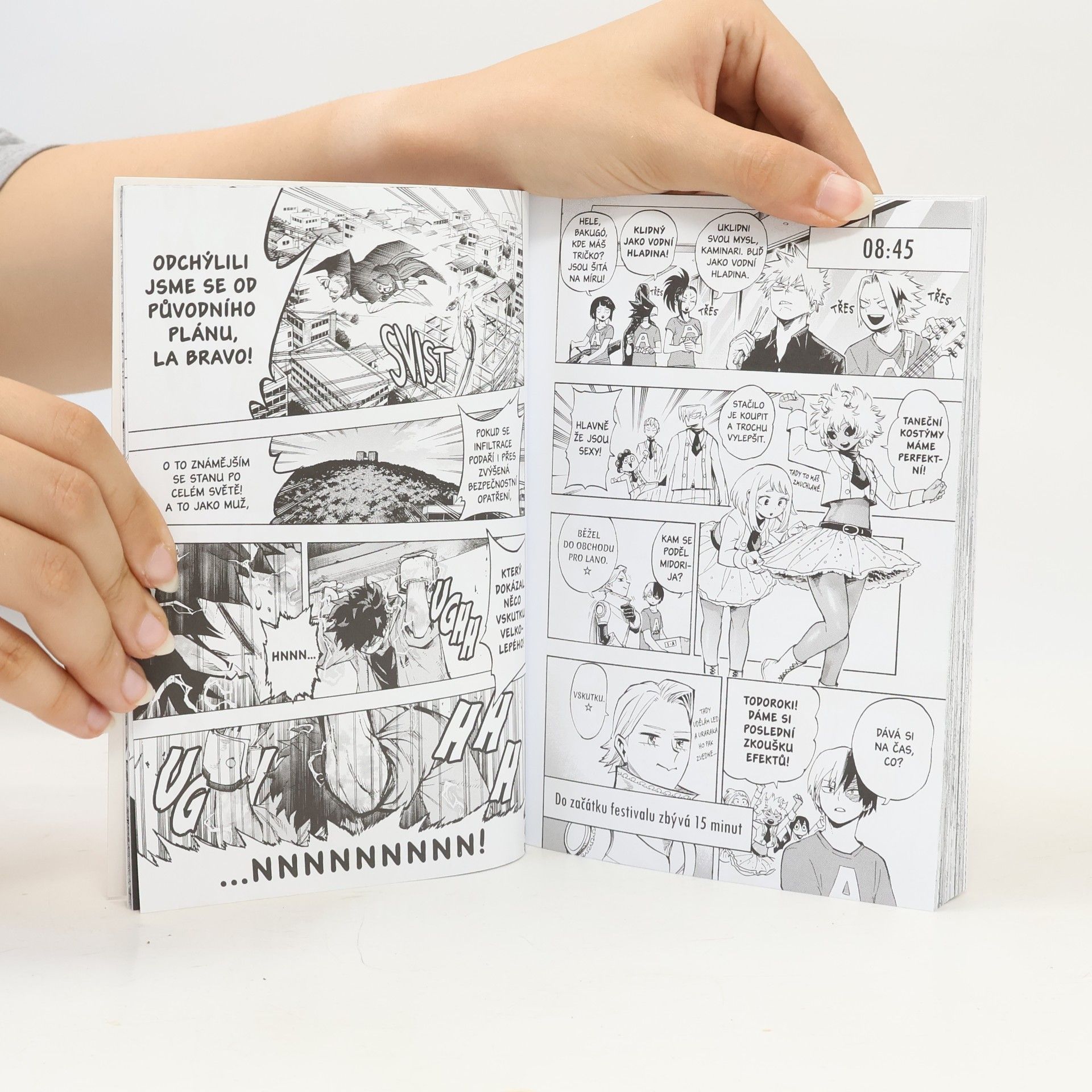 Kohei Horikoshi My Hero Academia 19. Moje hrdinská akademie. Školní festival