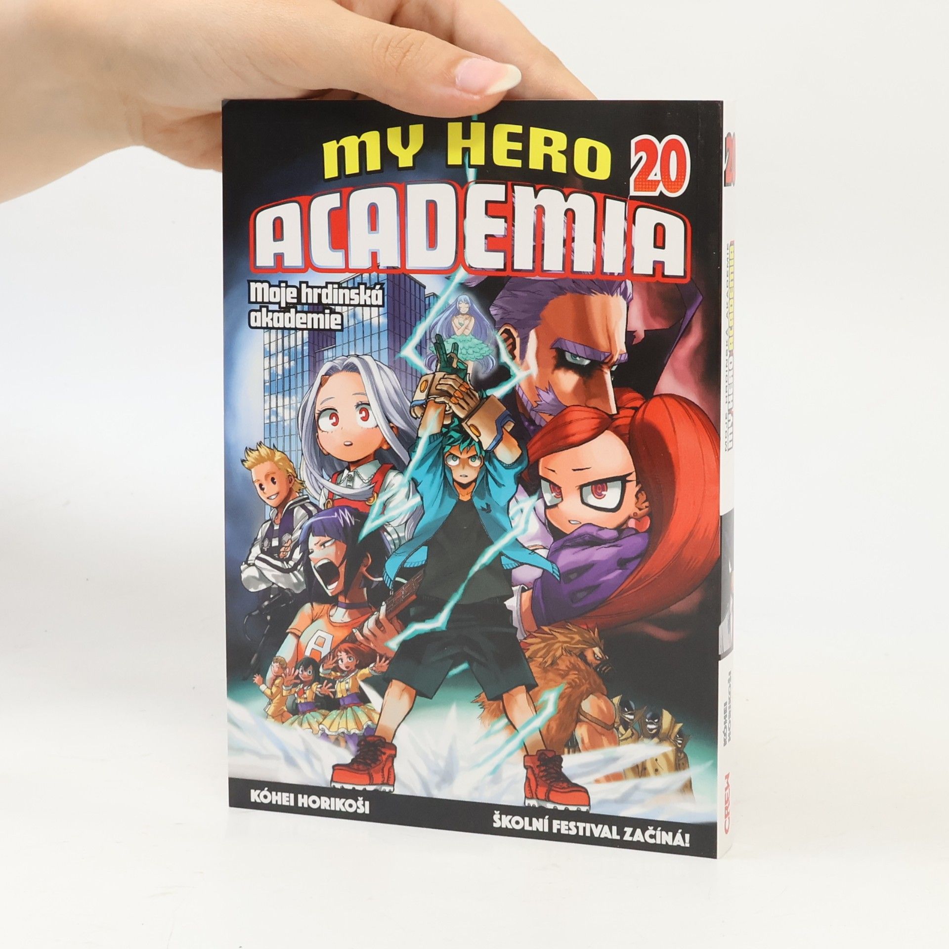 Kohei Horikoshi My Hero Academia. Moje hrdinská akademie 20. Školní festival začíná