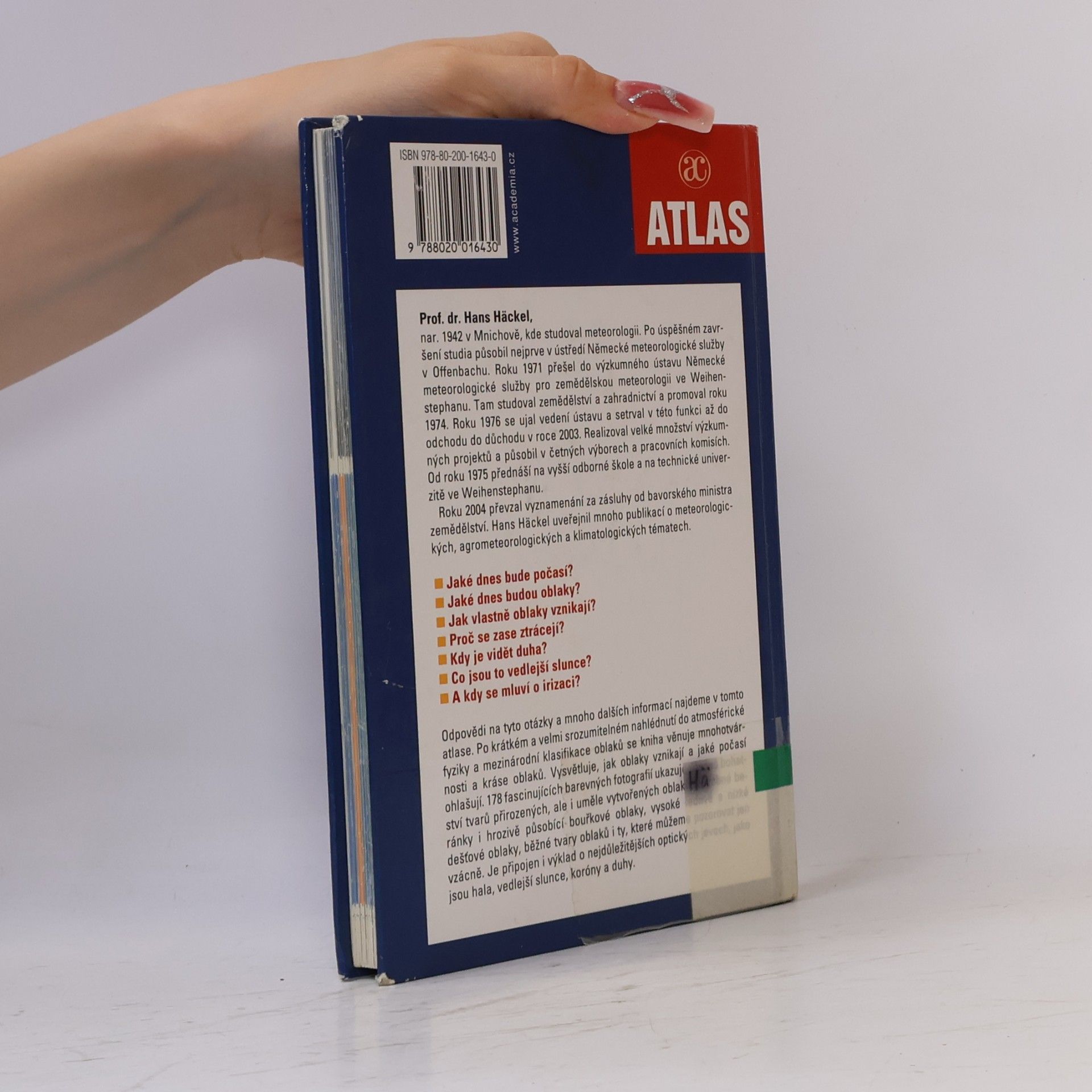 Hans Häckel Atlas oblaků