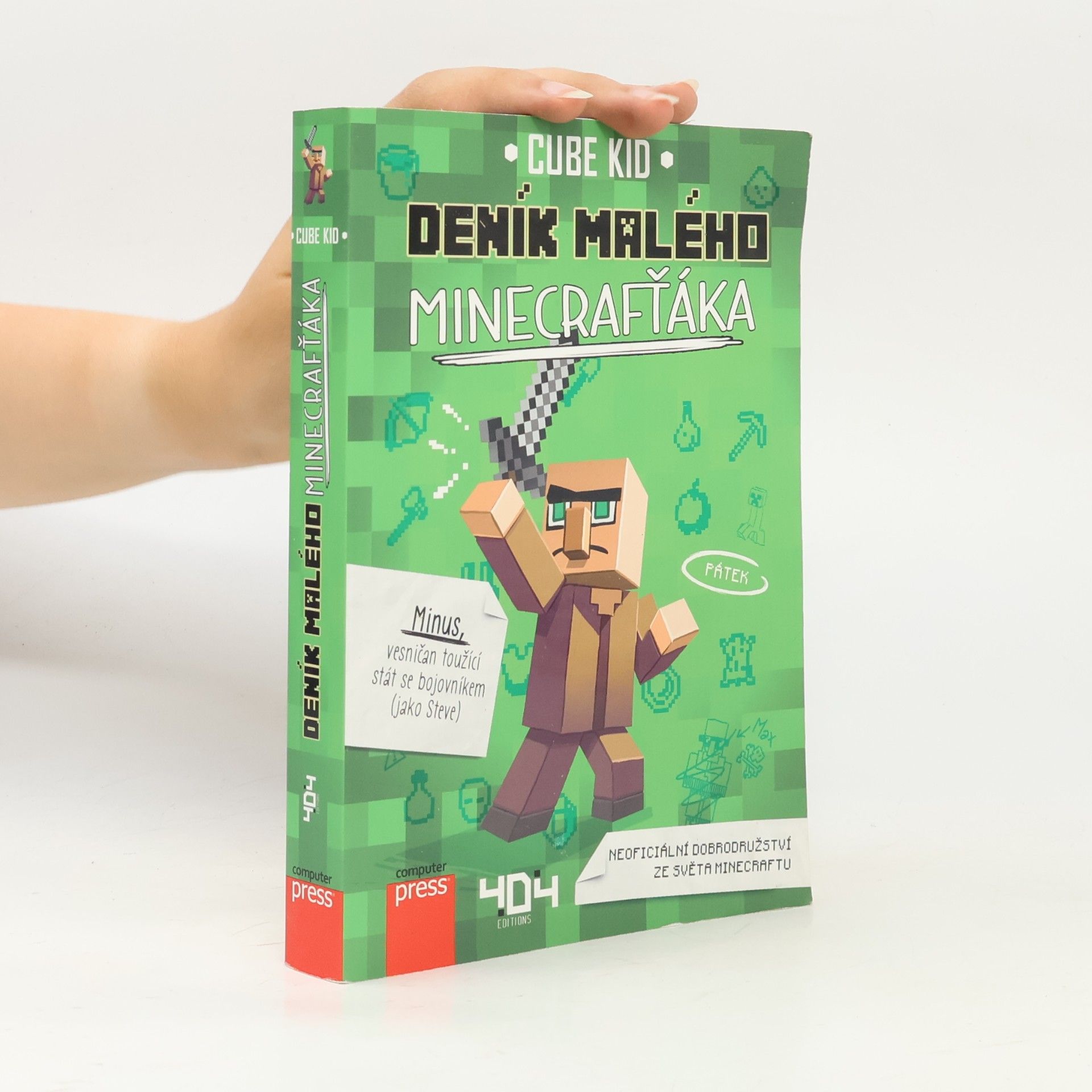 Cube Kid Deník malého Minecrafťáka