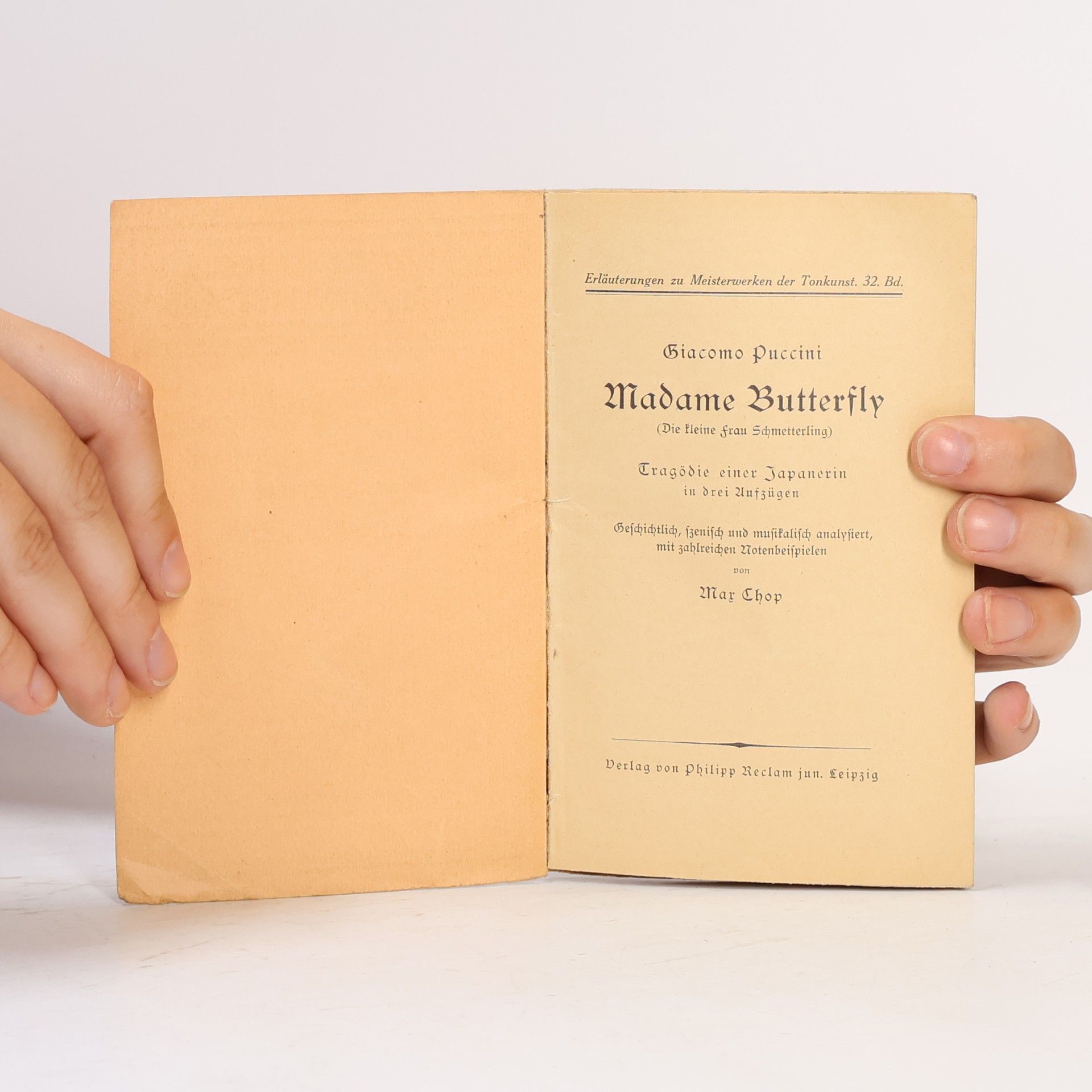Giacomo Puccini Madame Butterfly
