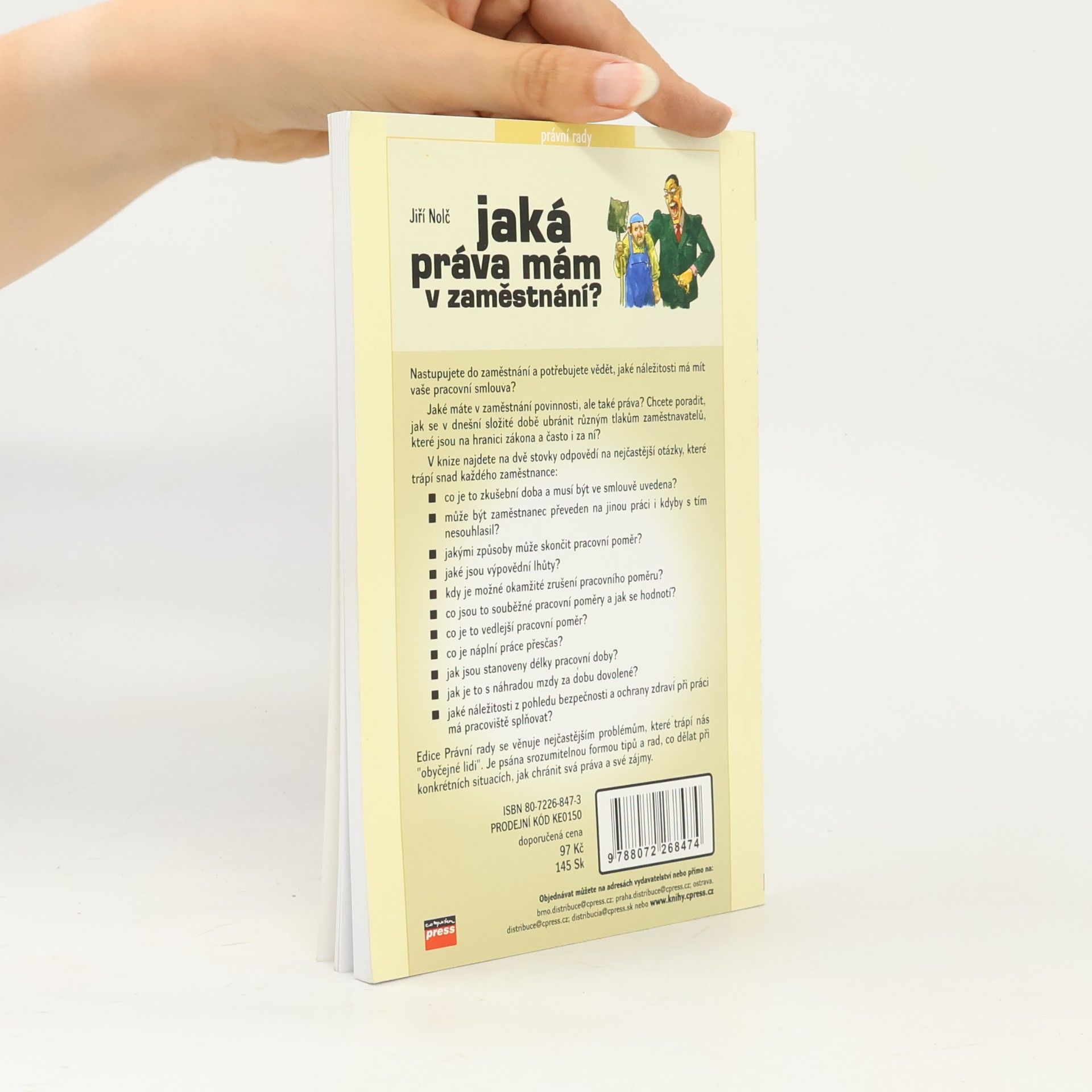 Jiří Nolč Jaká práva mám v zaměstnání?
