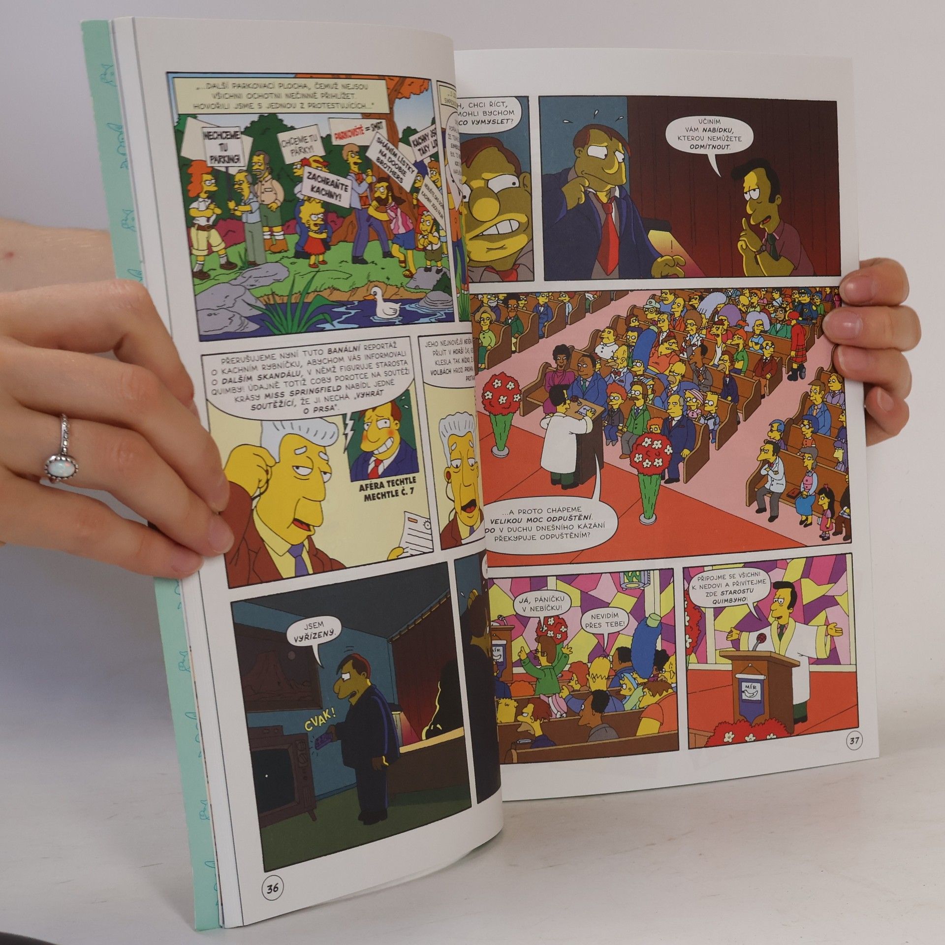 Matt Groening Simpsonovi, Komiksová dupárna