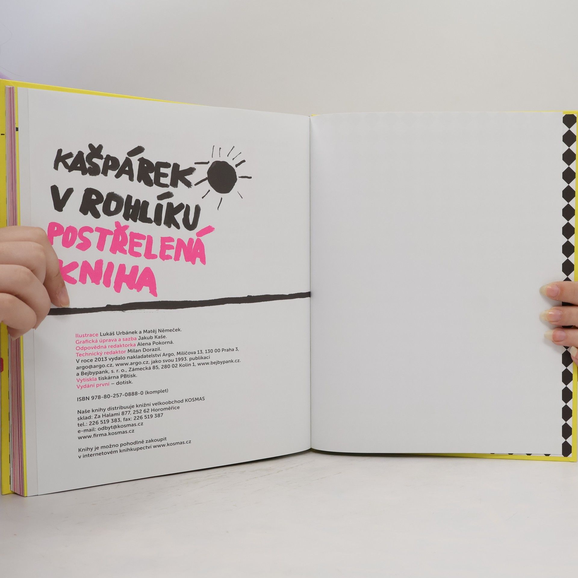 Autorenkollektiv Kašpárek v rohlíku. Postřelená kniha