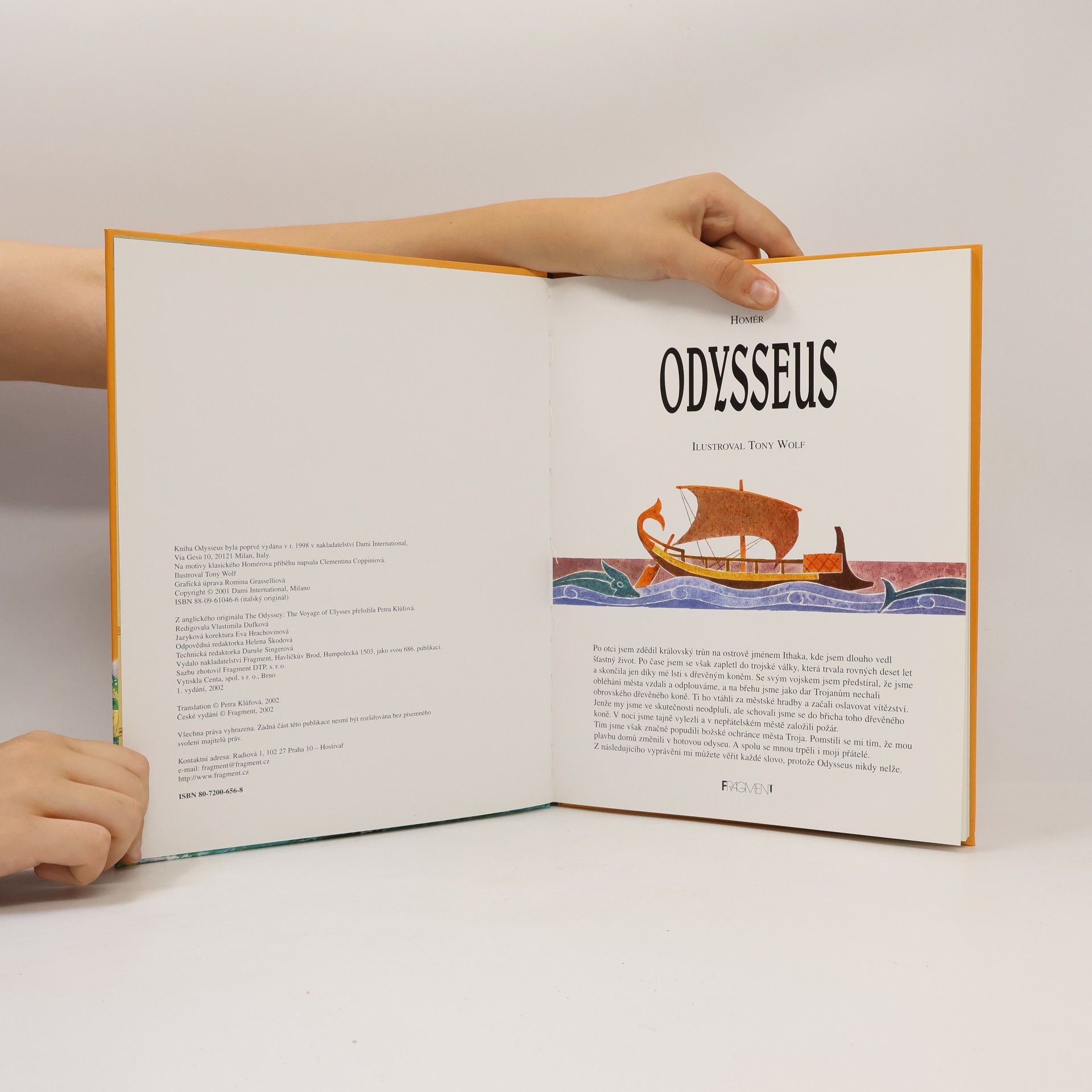 Tony Wolf Odysseus