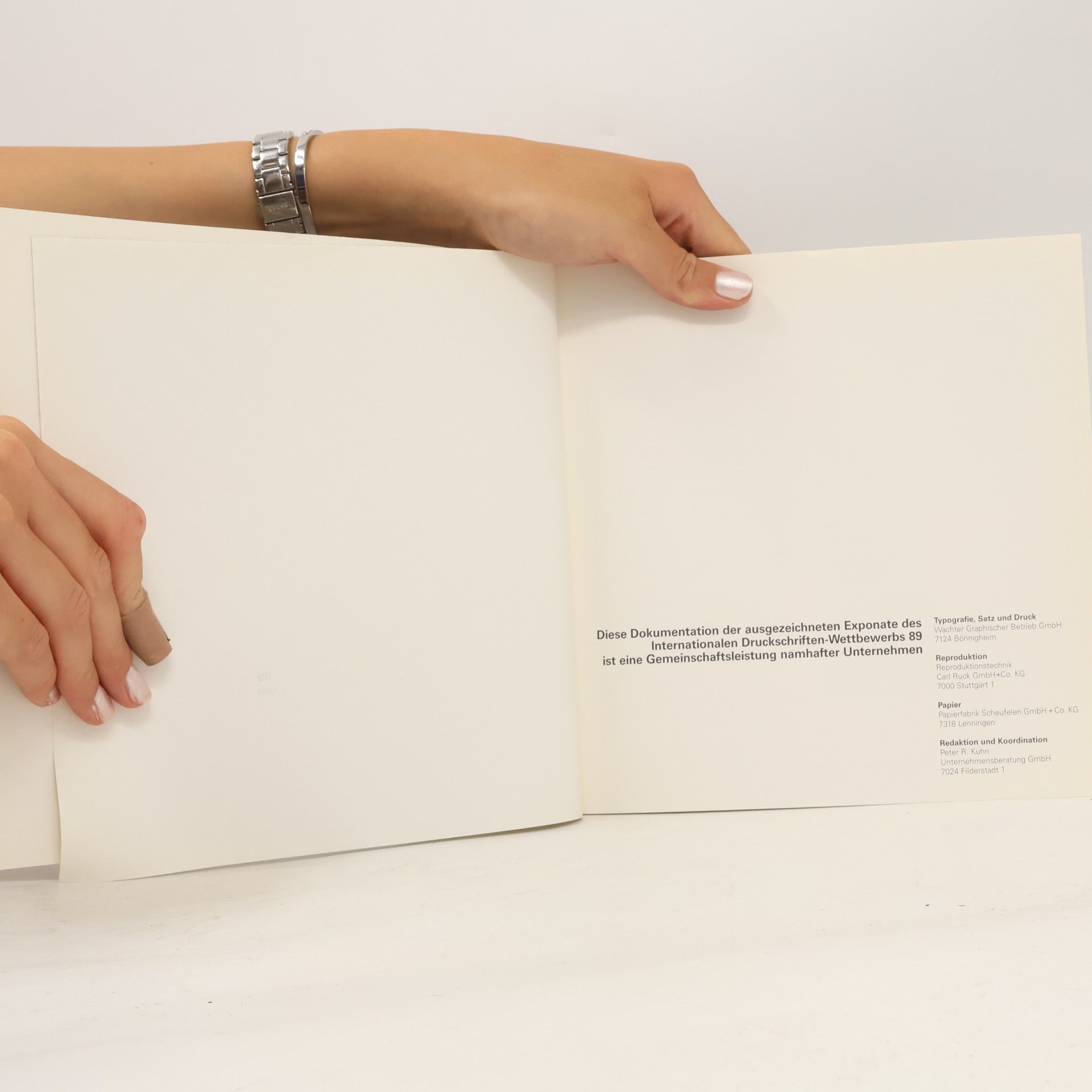 Autorenkollektiv Internationalen Druckschriften Wettbewerb 89