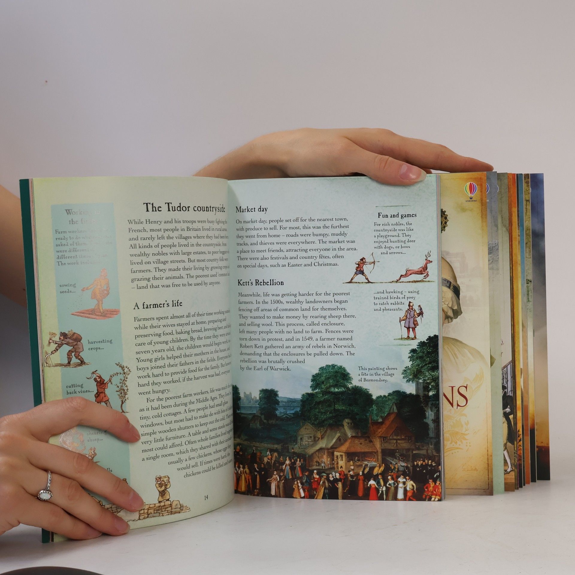 Ruth Brocklehurst Usborne history of Britain, The Georgians