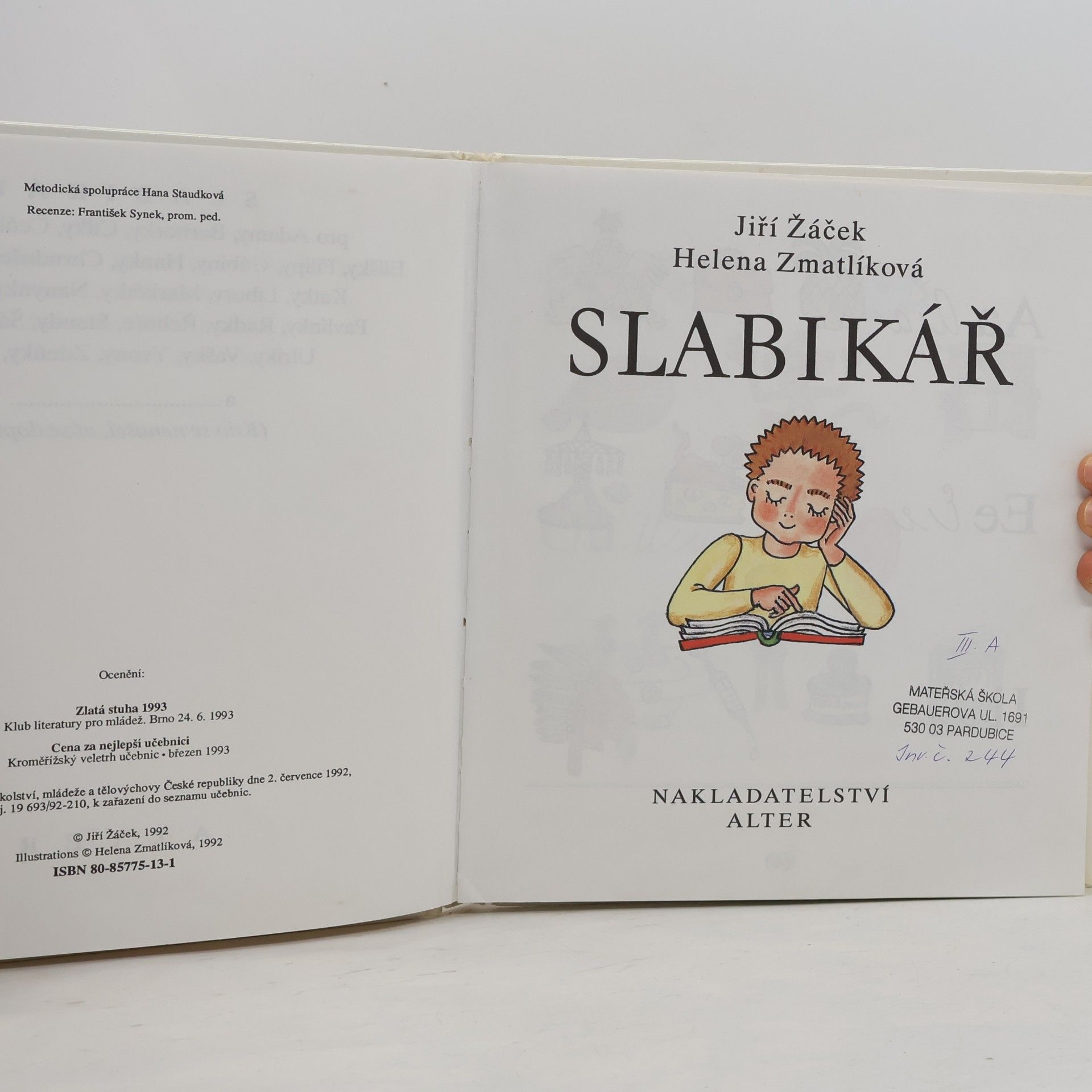 Jiří Žáček Slabikář