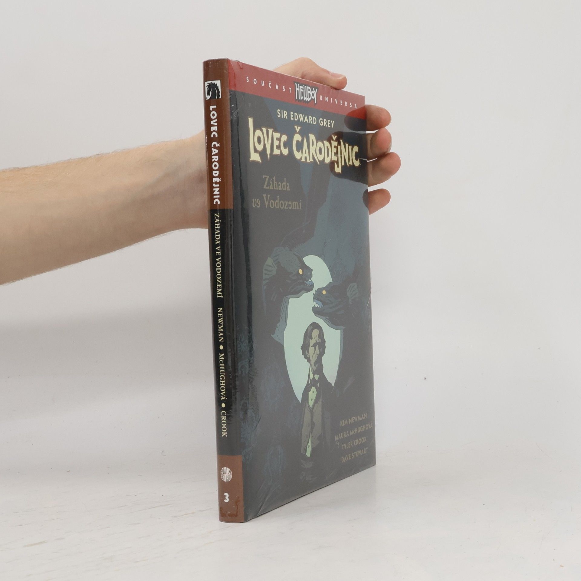 Mike Mignola Lovec čarodějnic 3 - Záhada ve Vodozemí