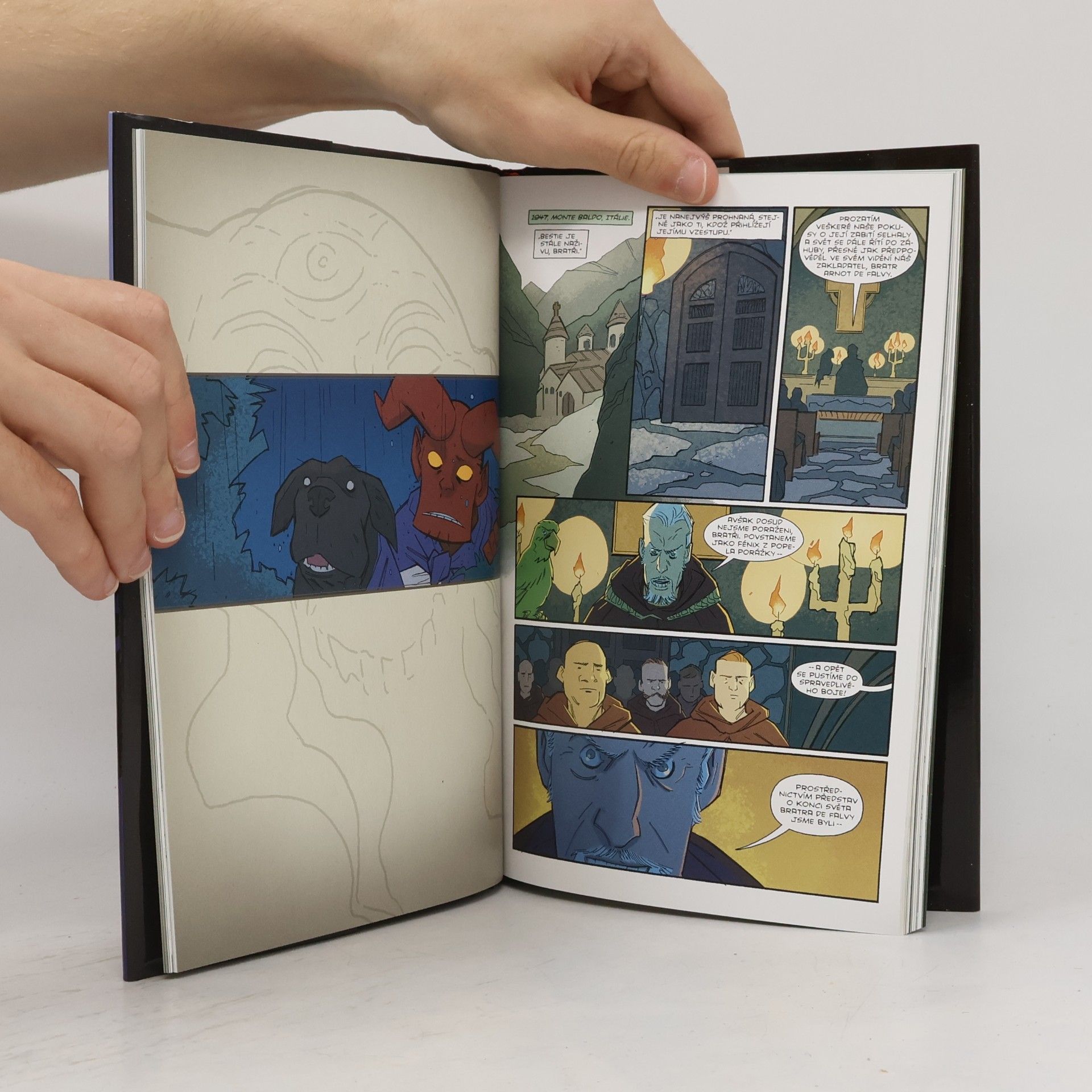 Mike Mignola Hellboy Mladá léta - Smrtihrad