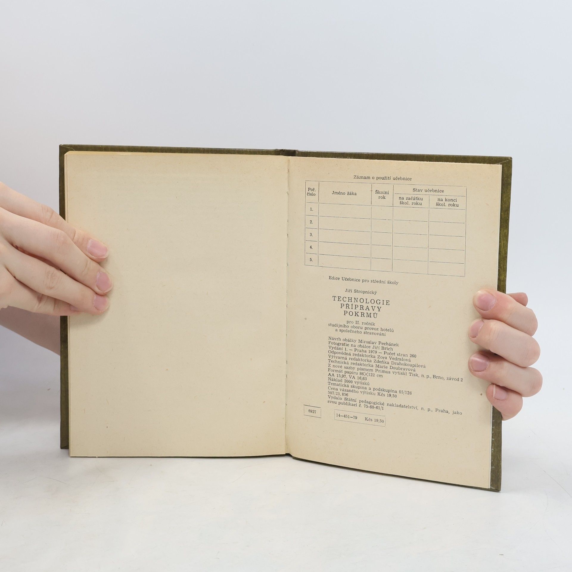 Jiří Stropnický Technologie přípravy pokrmů II.