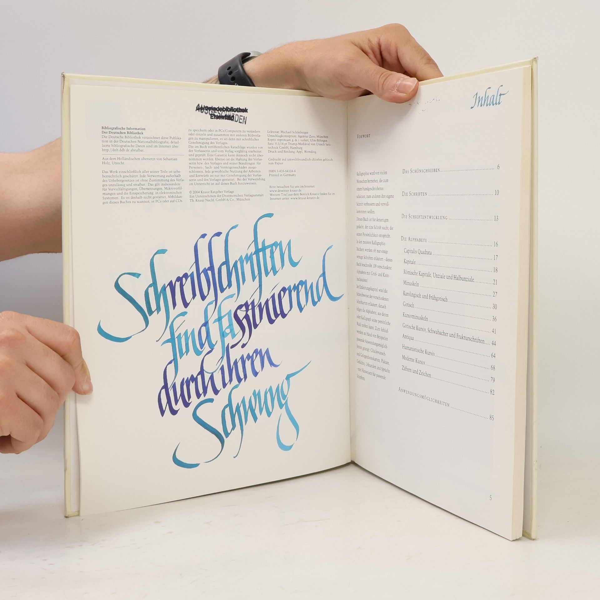 Julius de Goede Die schönsten kalligraphischen Alphabete