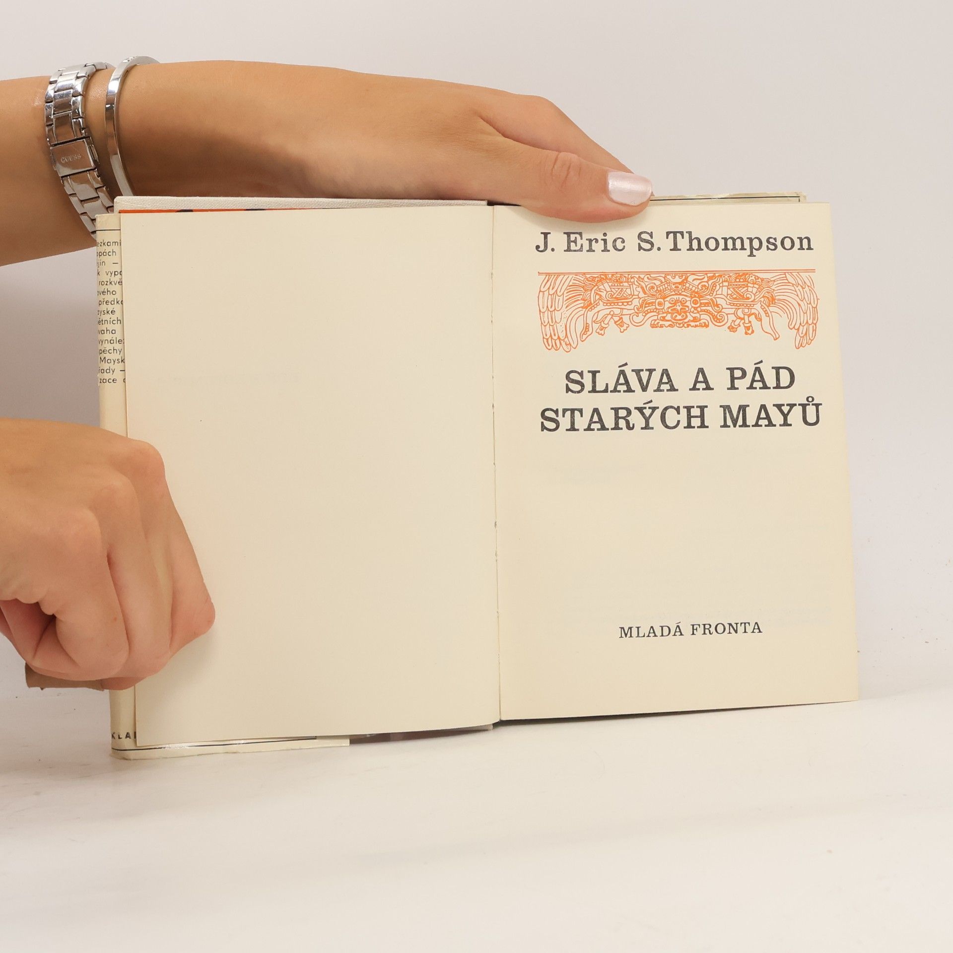 Sidney Thompson Sláva a pád starých Mayů