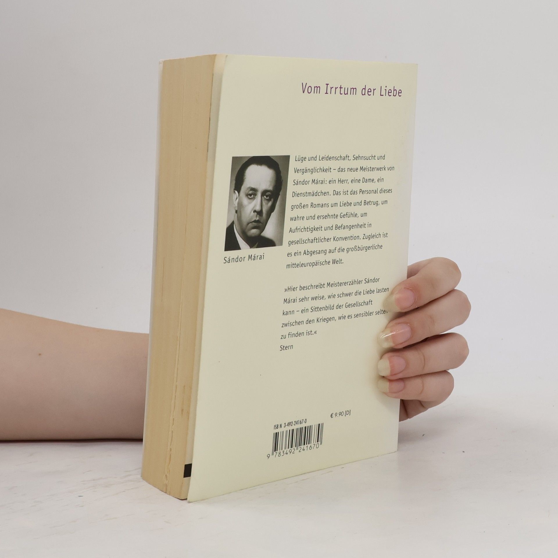 Sándor Márai Wandlungen einer Ehe