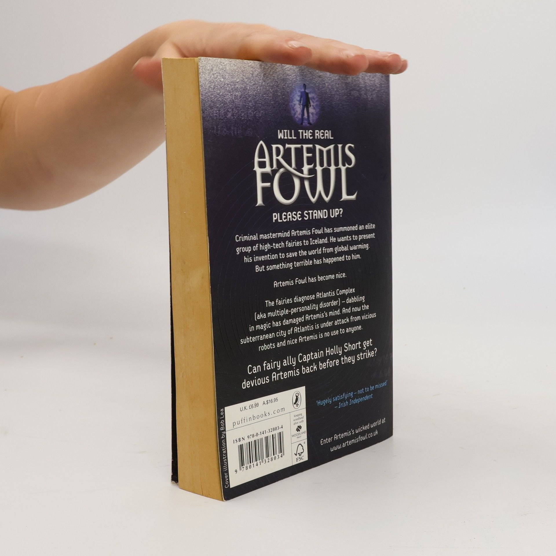 Eoin Colfer Artemis Fowl and the Atlantis complex