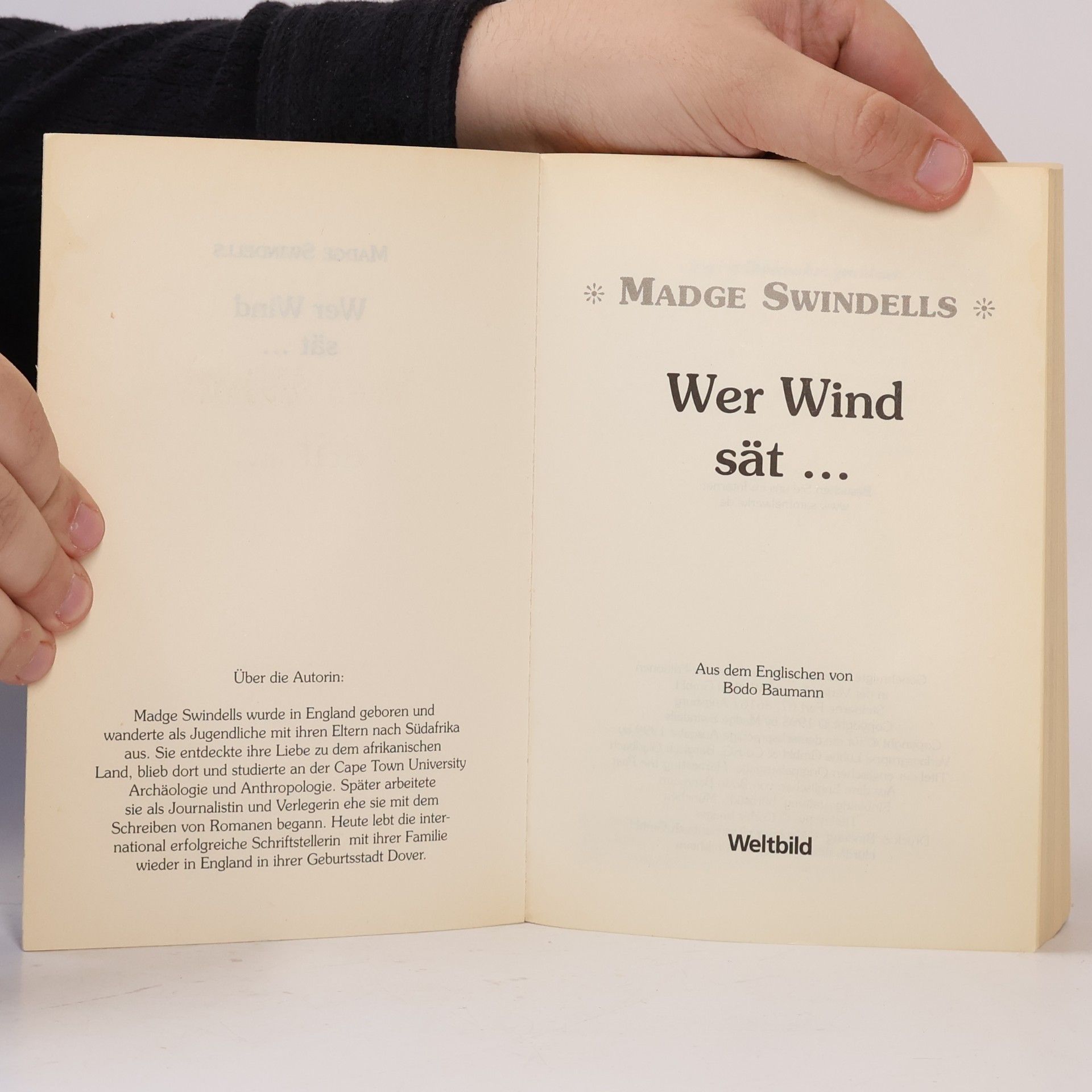 Madge Swindels Wer Wind sät...