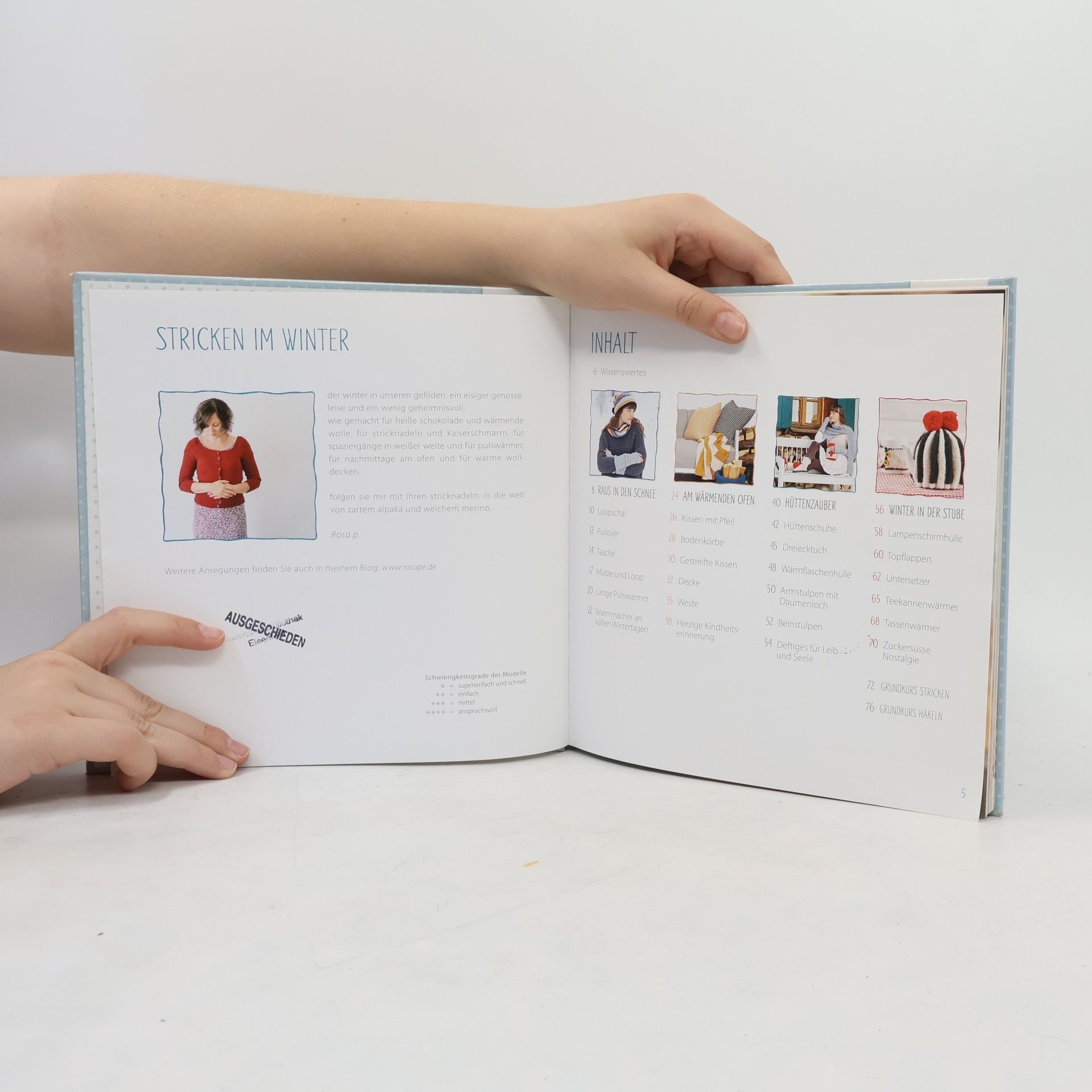 P. Rosa Das Winter-Strickbuch